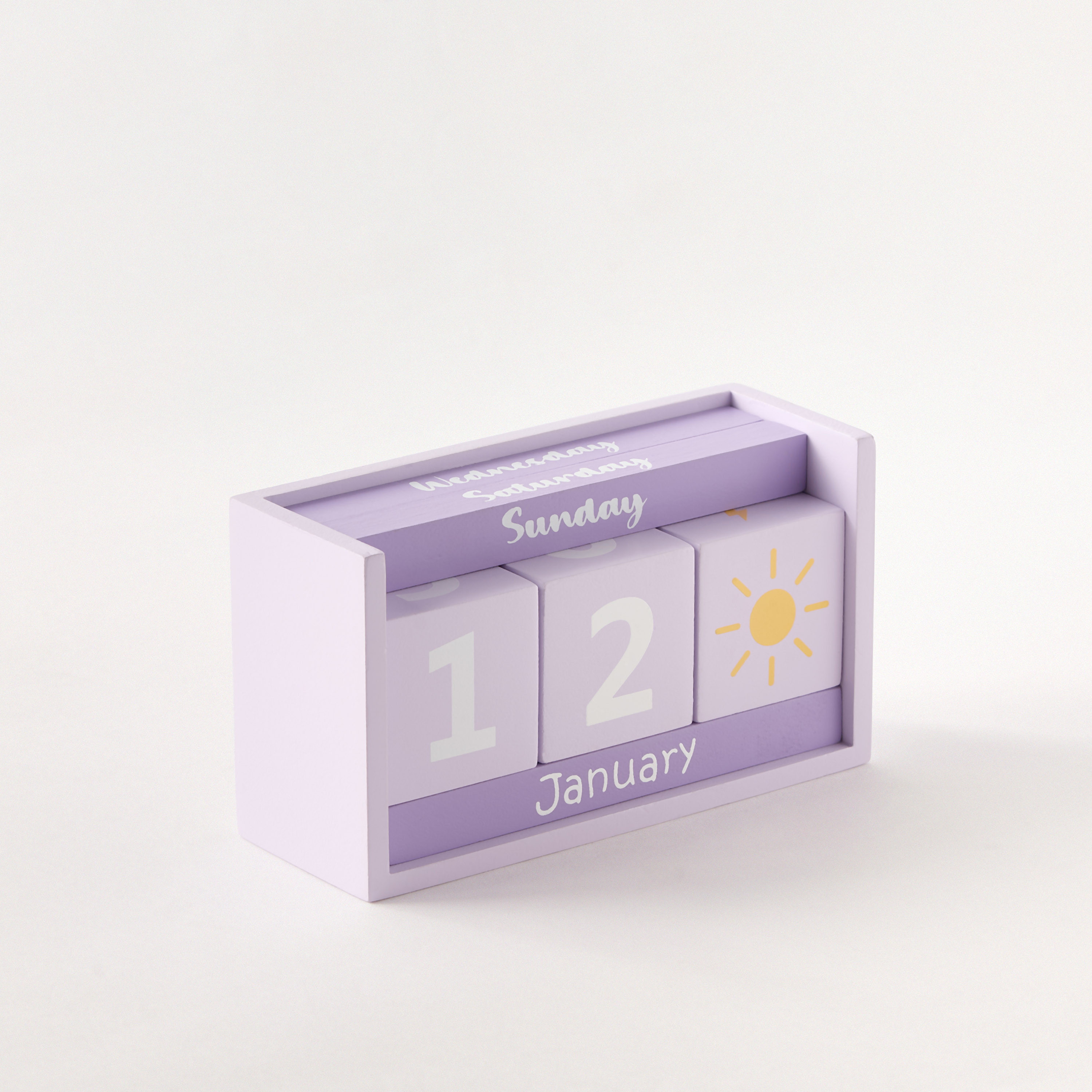 Printed Day Date Month Wooden Calendar-household-decor-decorativeobjectsandsculptures-image-2