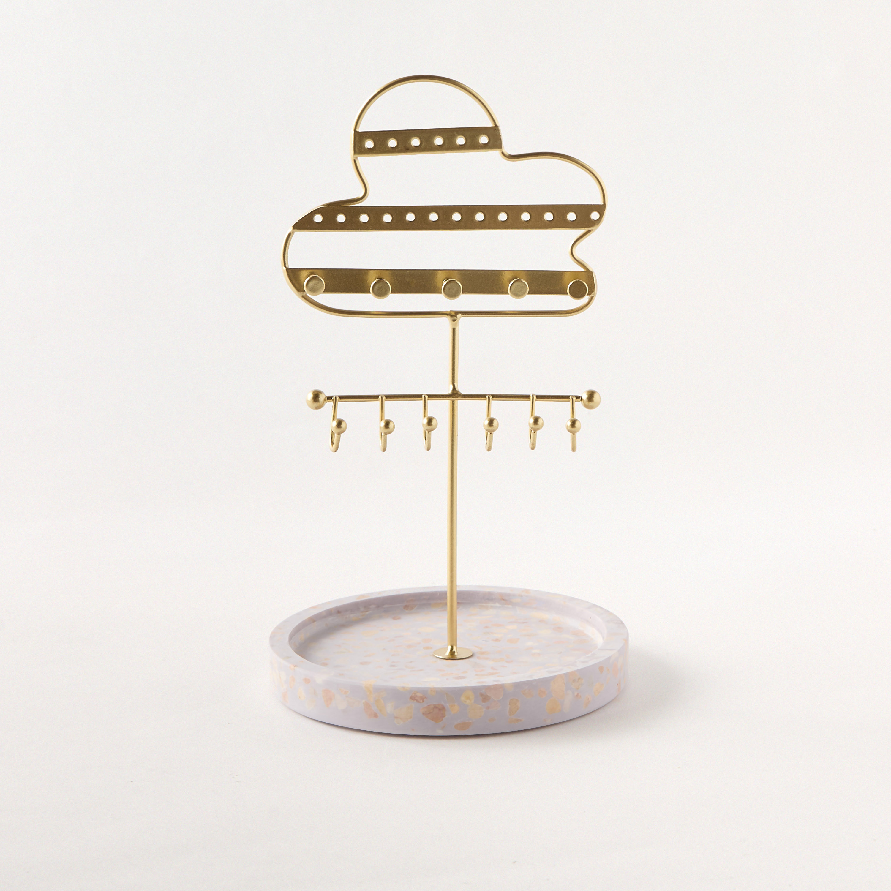 Marble Jewellery Holder - 15x25 cms-women-watchesandjewellery-jewellery-storage-image-1