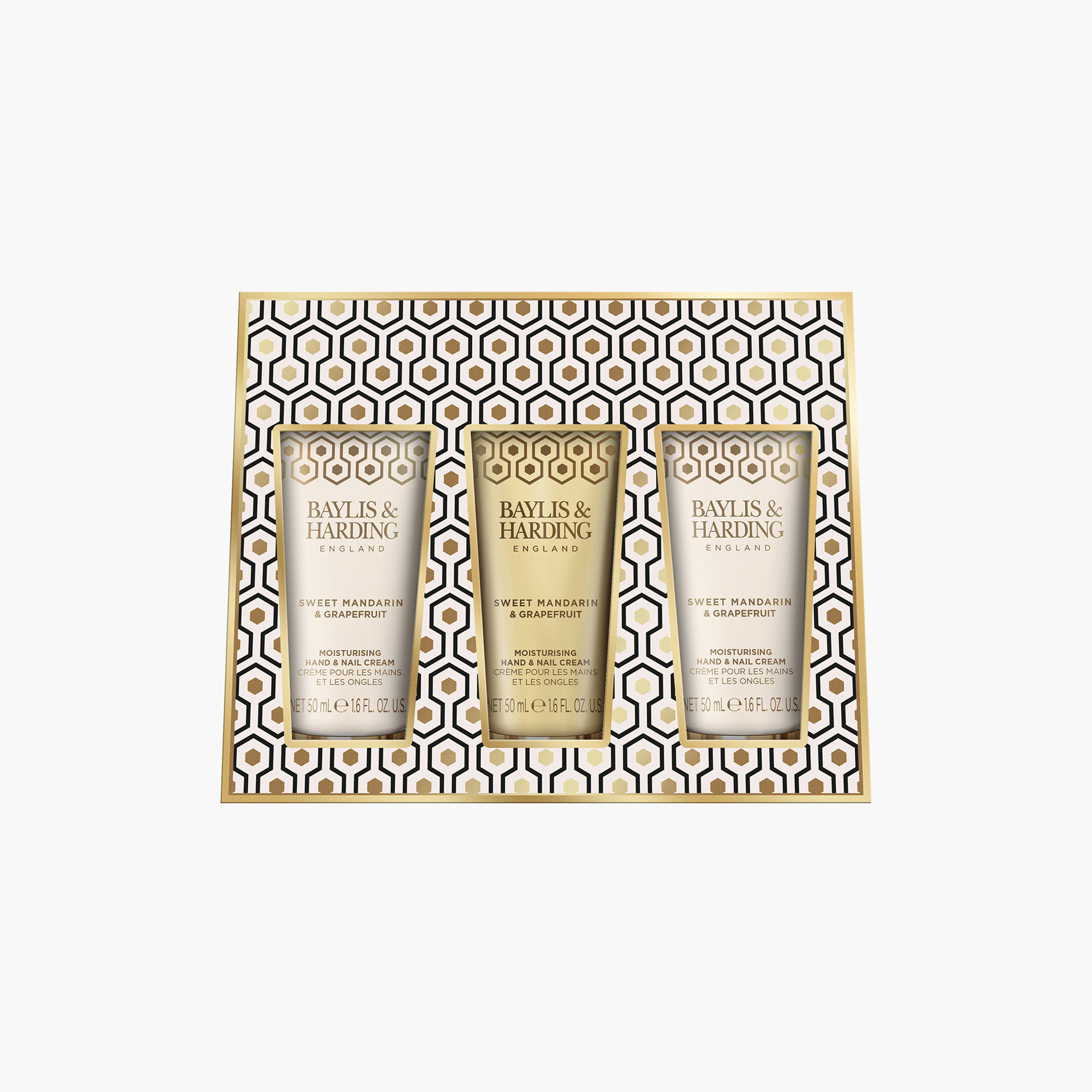 Baylis & Harding Sweet Mandarin and Grapefruit Hand Cream Gift Set-beautyandpersonalcare-bathandbody-giftsets-image-1