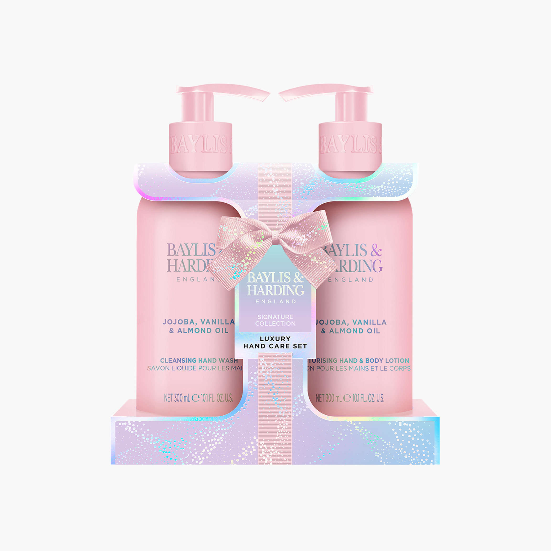 Baylis & Harding Jojoba Vanilla and Almond Oil Luxury Hand Care Gift Set-beautyandpersonalcare-bathandbody-giftsets-image-1