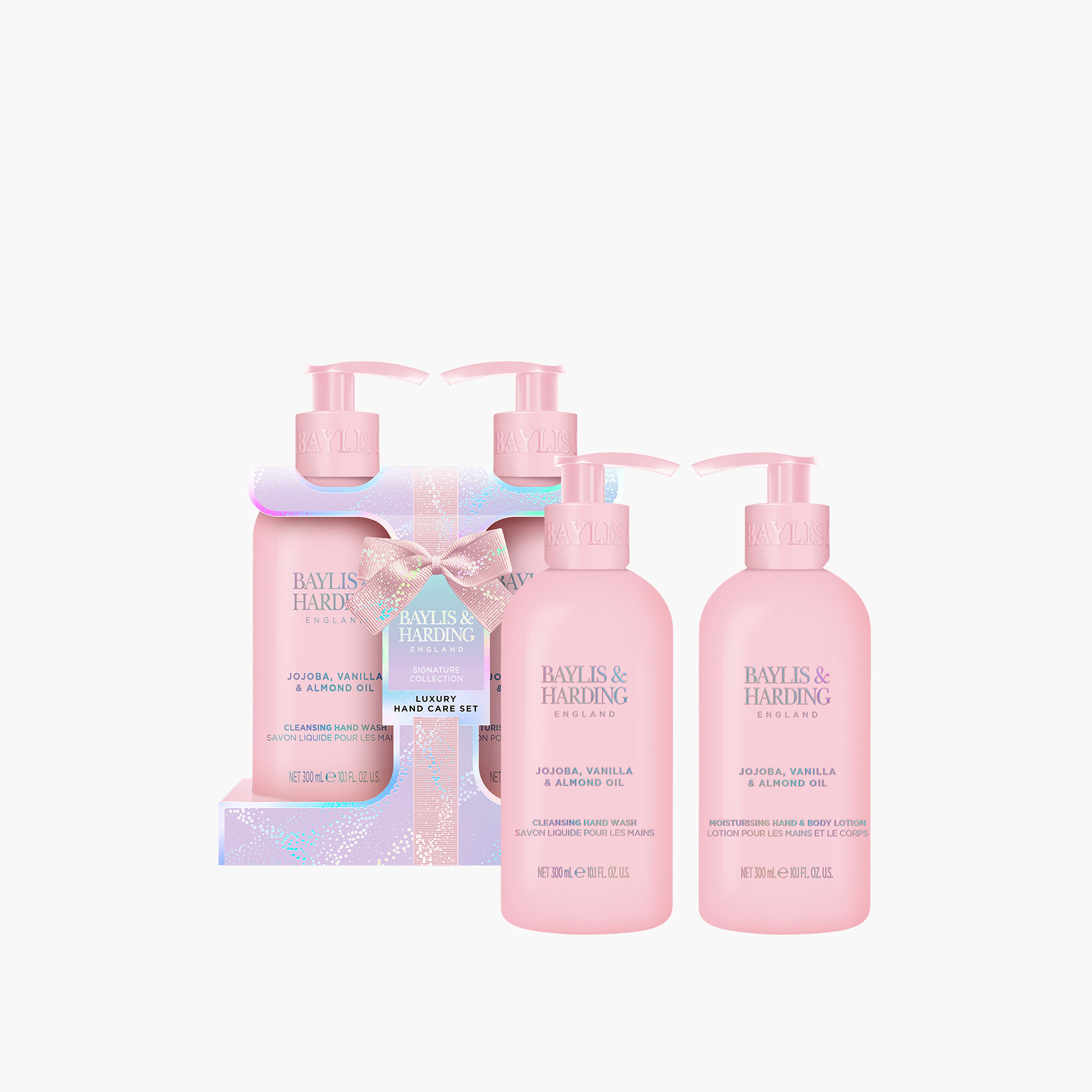 Baylis & Harding Jojoba Vanilla and Almond Oil Luxury Hand Care Gift Set-beautyandpersonalcare-bathandbody-giftsets-image-3
