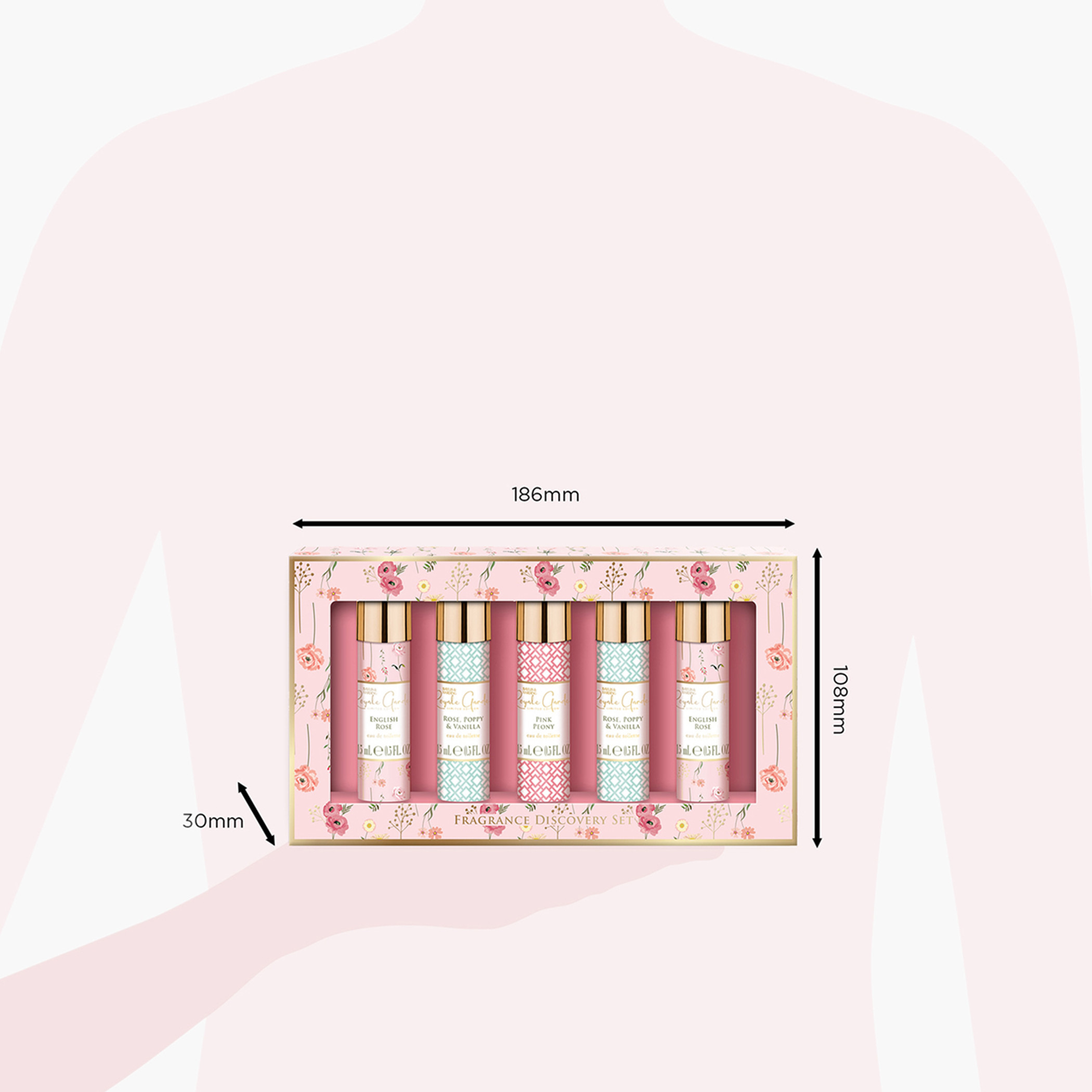 مجموعة هدايا أو دو تواليت خالية من البارابين رويال غاردين 5 قطع من بايليس آند هاردينج-beautyandpersonalcare-bathandbody-giftsets-image-7