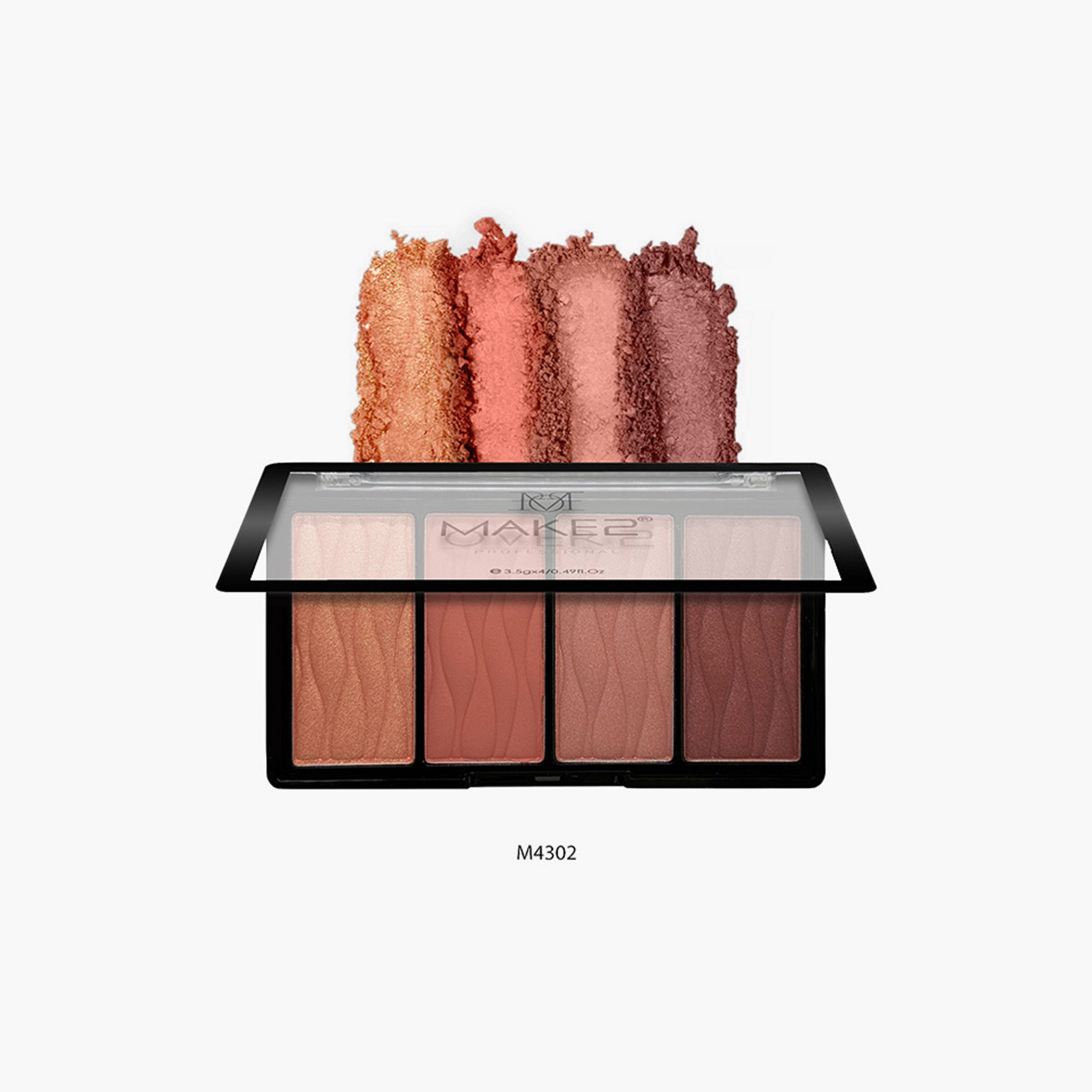 MakeOver22 Wanderlust 4-Colour Blush Palette - 14 gms-beautyandpersonalcare-makeup-face-blushes-image-1