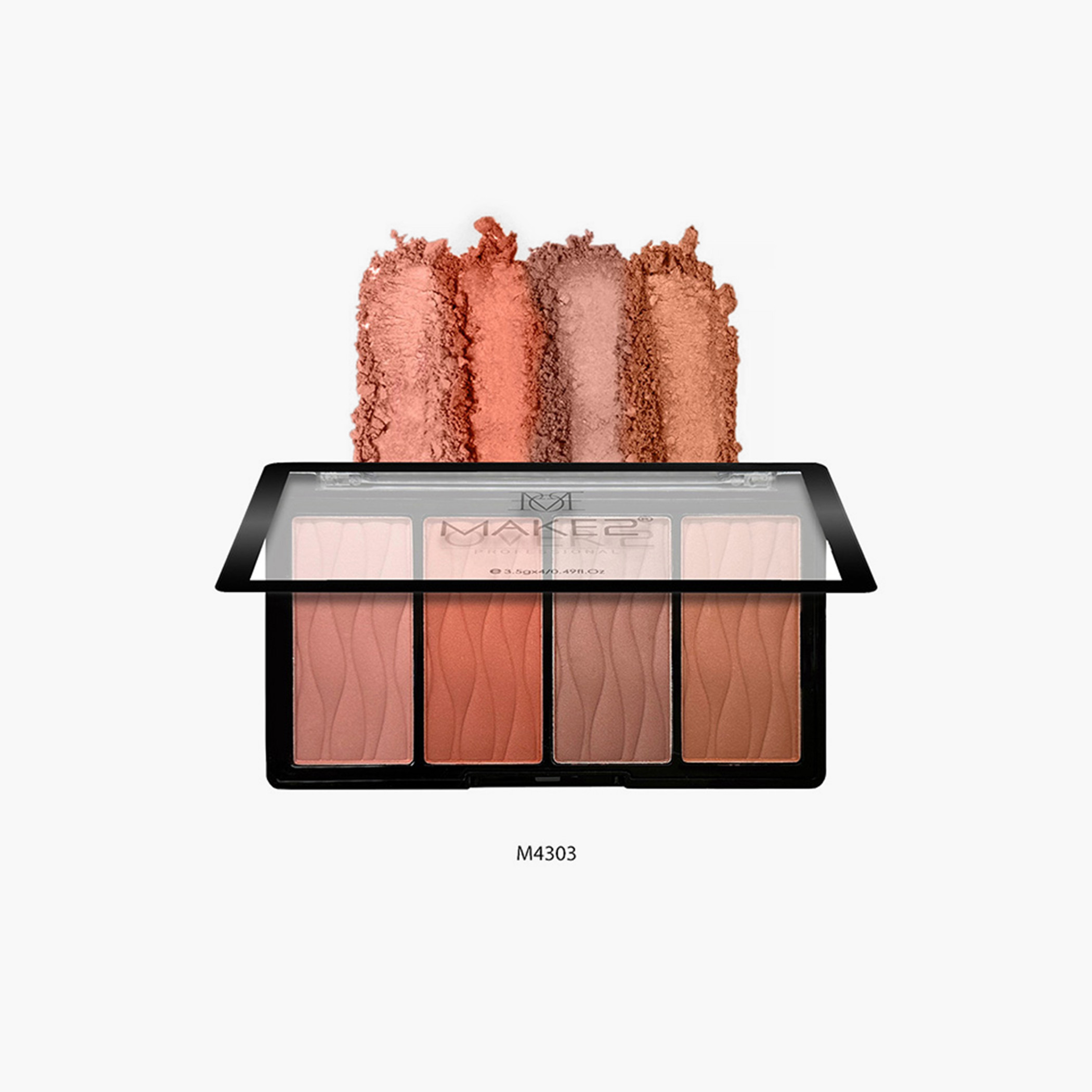 MakeOver22 Wanderlust 4-Colour Blush Palette - 14 gms-beautyandpersonalcare-makeup-face-blushes-image-5