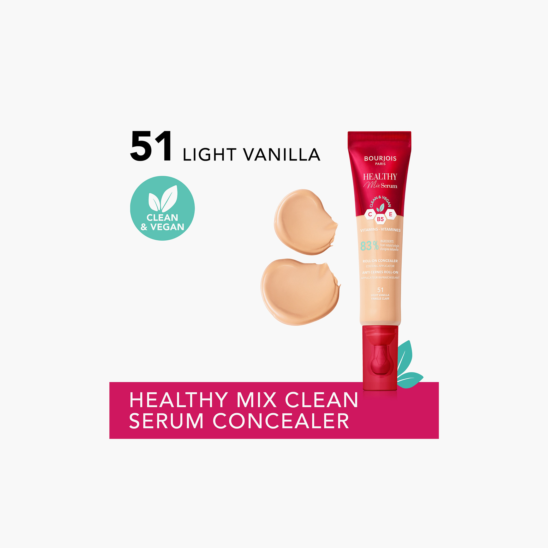 Bourjois Healthy Mix 2-in-1 Serum Concealer - Light Vanilla, 13ml-beautyandpersonalcare-makeup-face-concealers-image-2