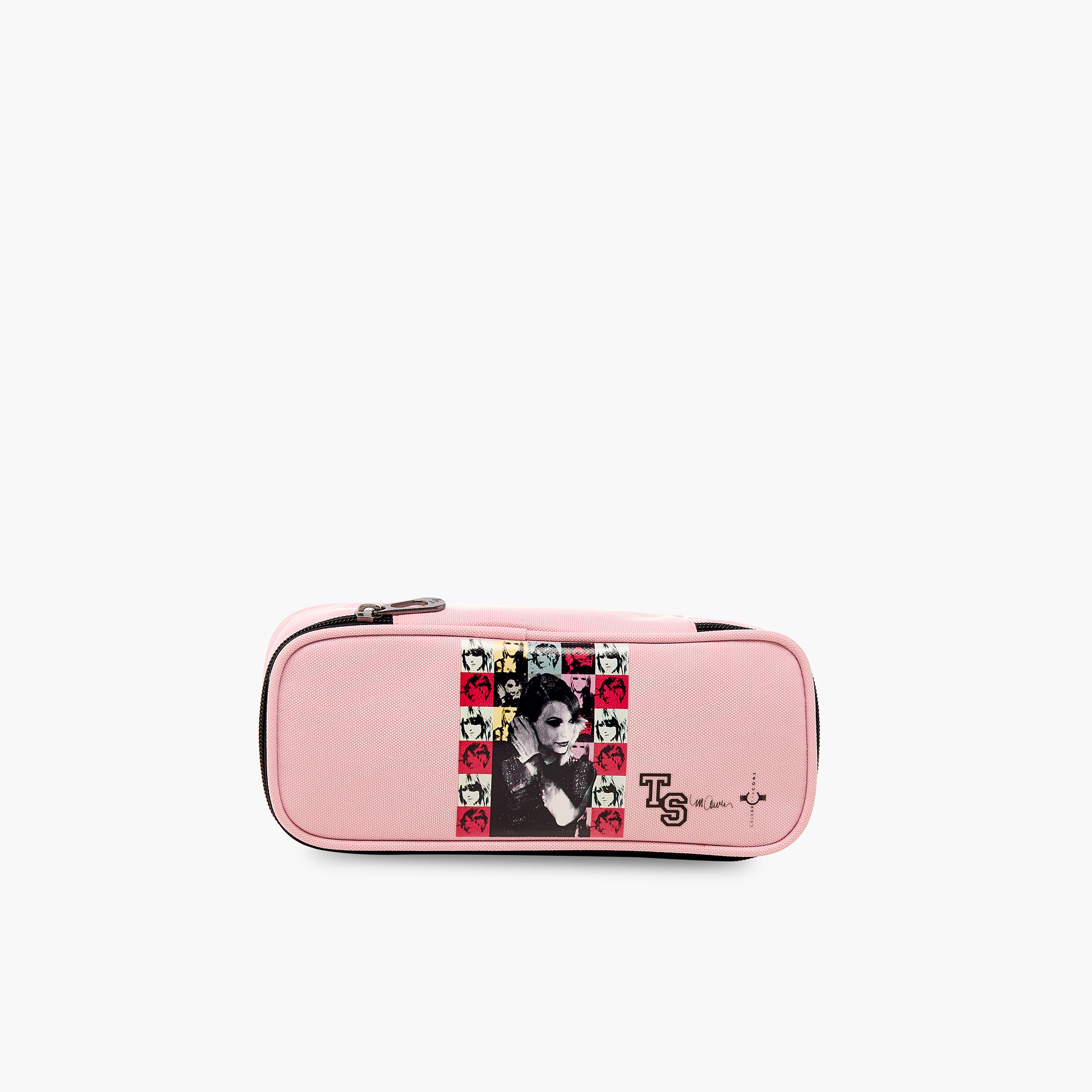Swifties Print Pencil Pouch with Zip Closure-school-stationery-pencilcases-image-1