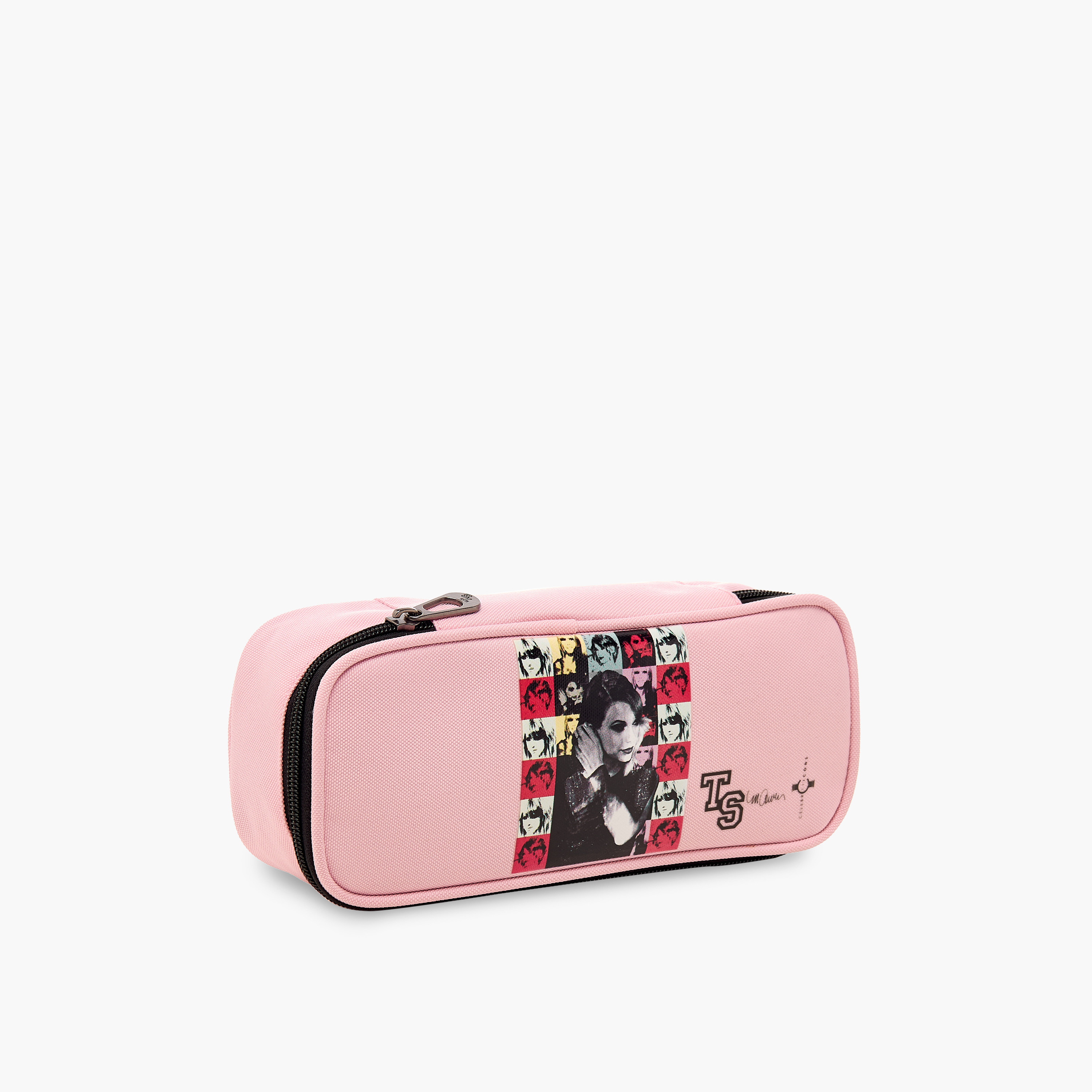 Swifties Print Pencil Pouch with Zip Closure-school-stationery-pencilcases-image-2