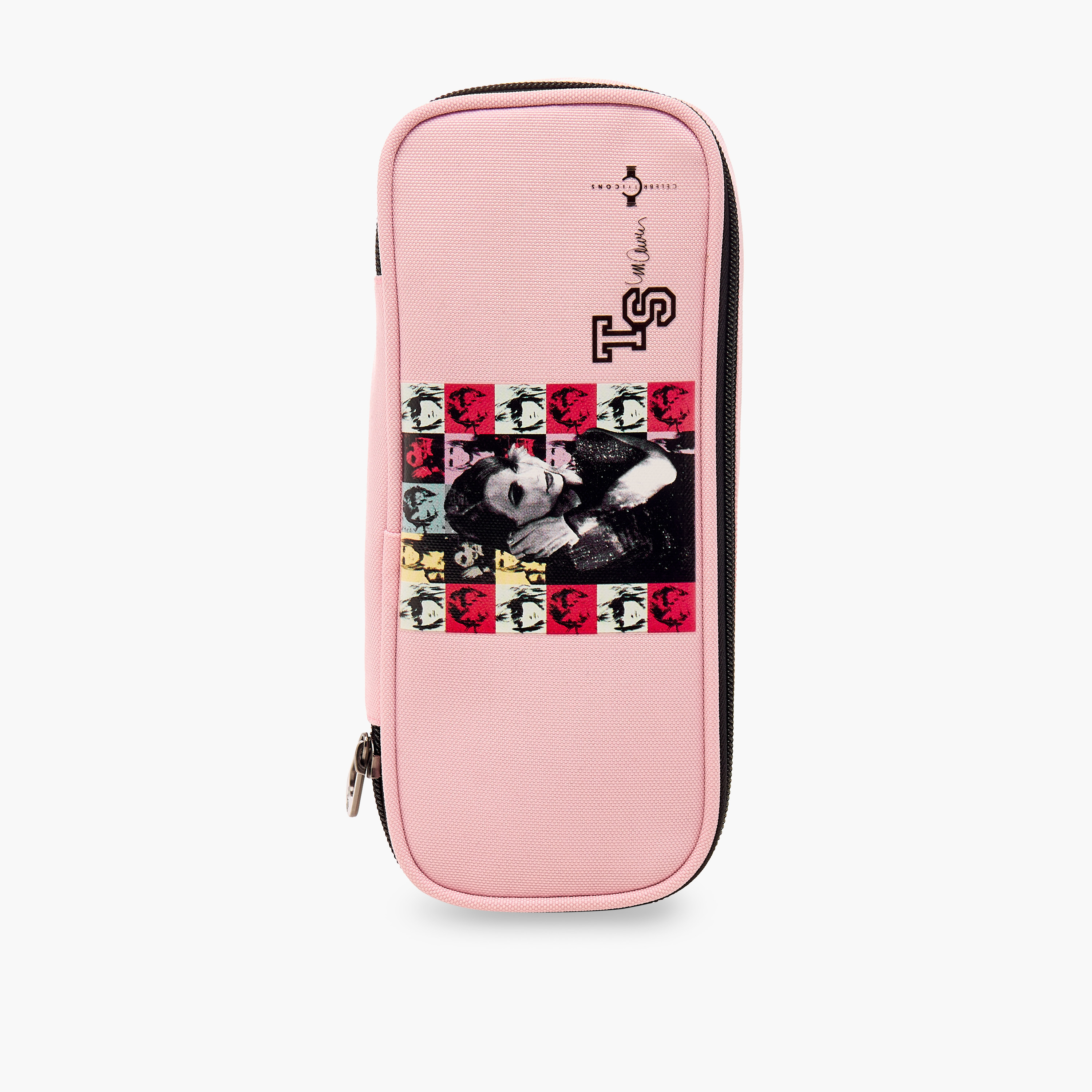 Swifties Print Pencil Pouch with Zip Closure-school-stationery-pencilcases-image-4