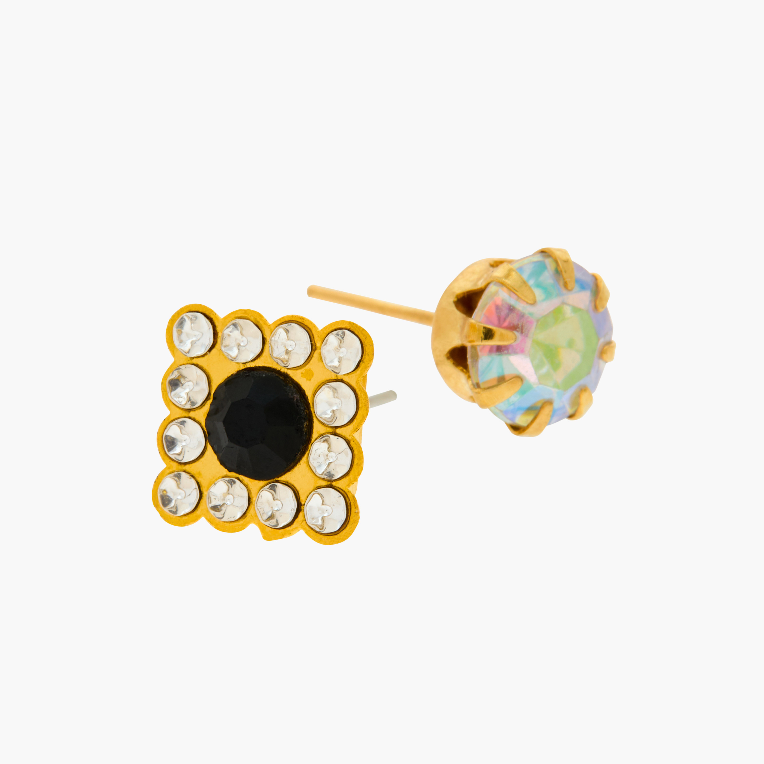 Assorted Stud Earring with Pushback Closure - Set of 12-women-watchesandjewellery-jewellery-earrings-image-4