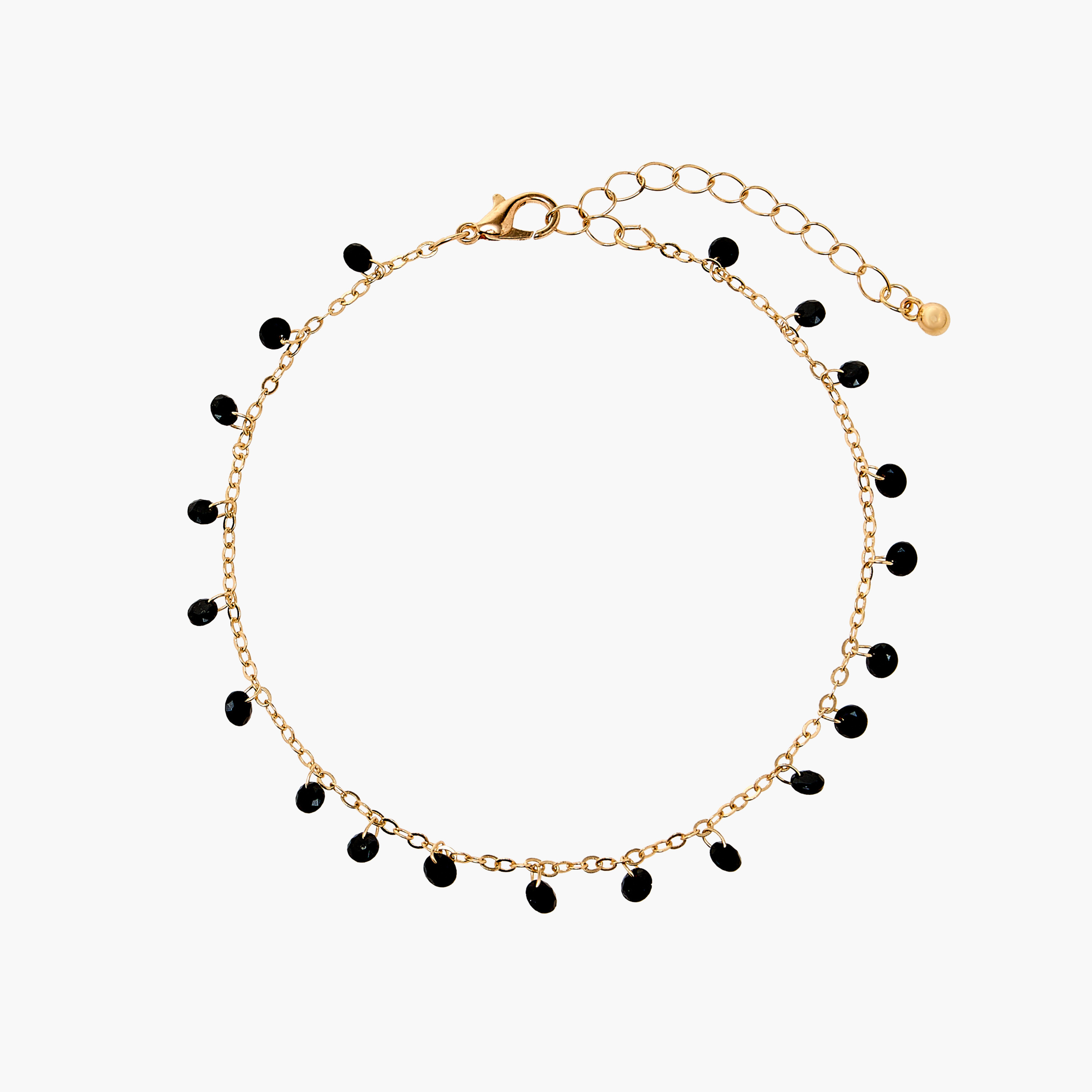 خلاخيل متنوعة بمشبك إغلاق - طقم 3 قطع-women-watchesandjewellery-jewellery-anklets-image-4