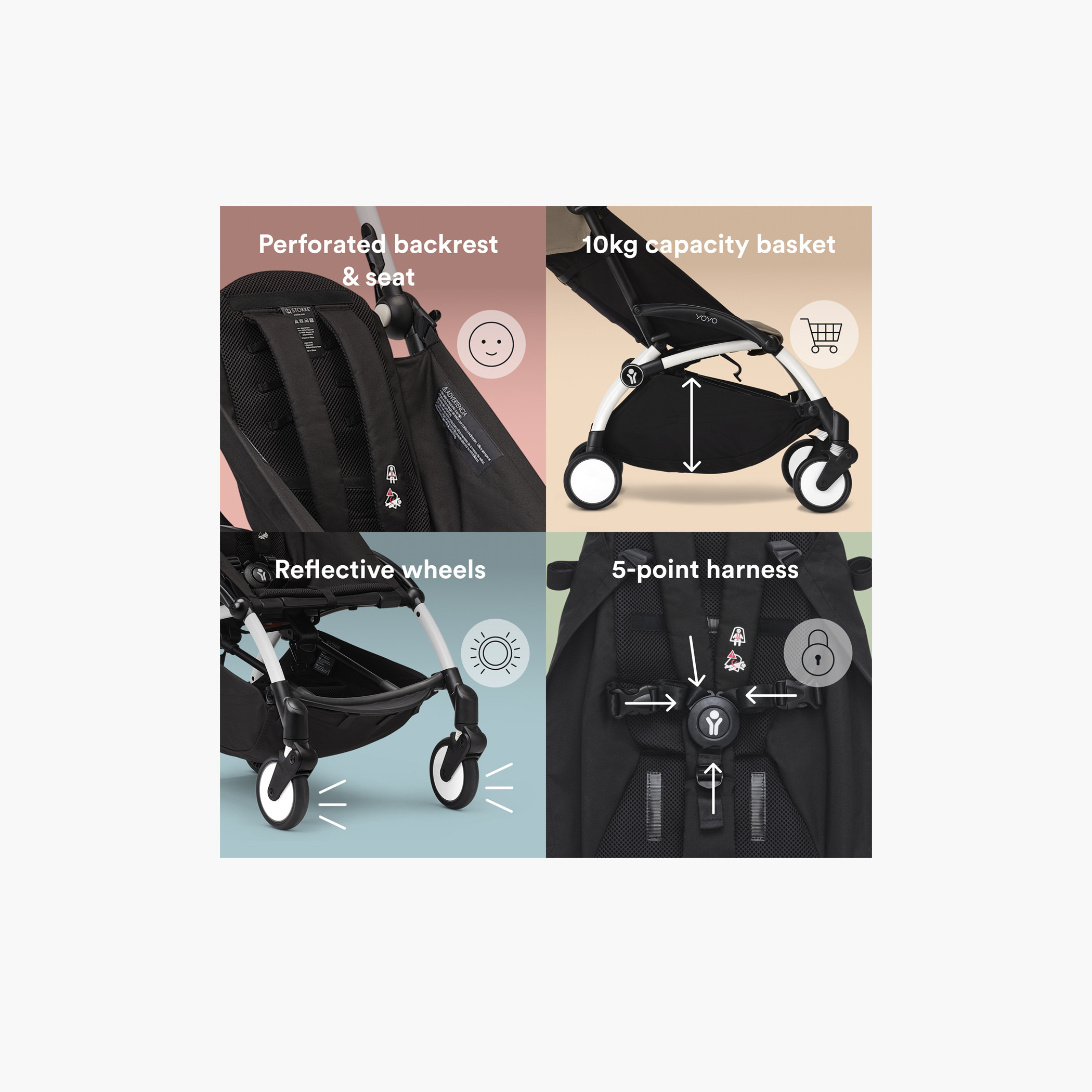 هيكل عربة أطفال يويو3 من ستوك-baby-gear-strollersandprams-strollers-image-2