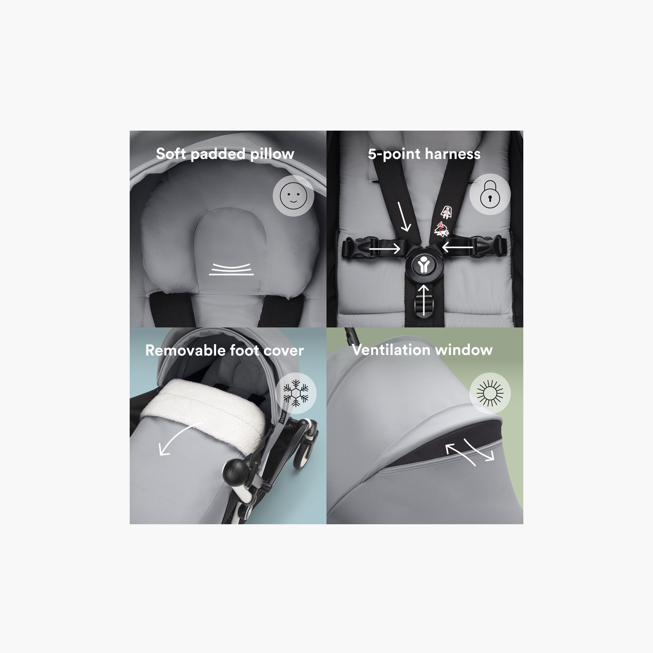 حزمة عربة أطفال يويو لحديثي الولادة 0+ من ستوك-baby-gear-strollersandprams-strollers-image-3