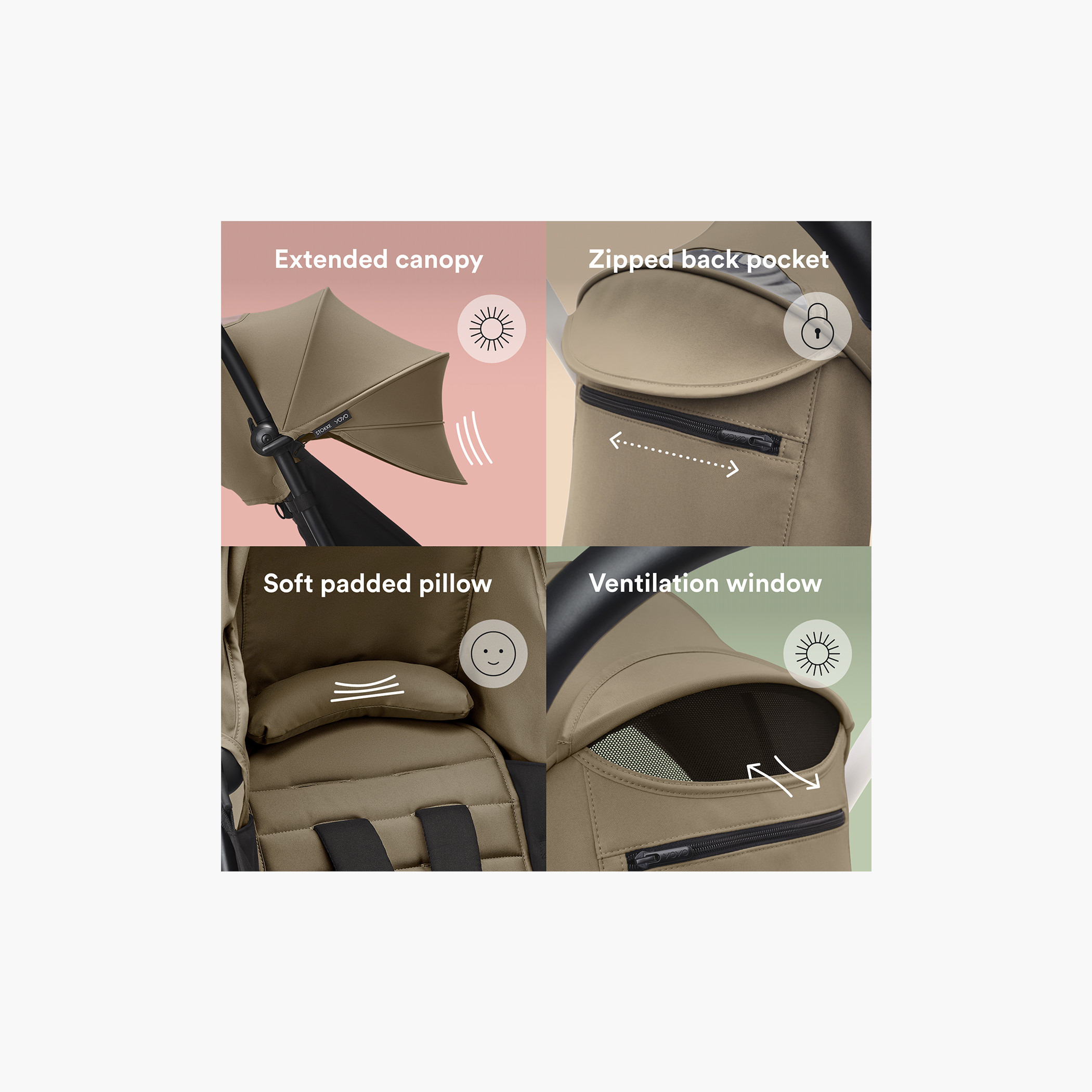 حزمة عربة يويو ملونة للأطفال 6+ من ستوك-baby-gear-strollersandprams-strollers-image-3