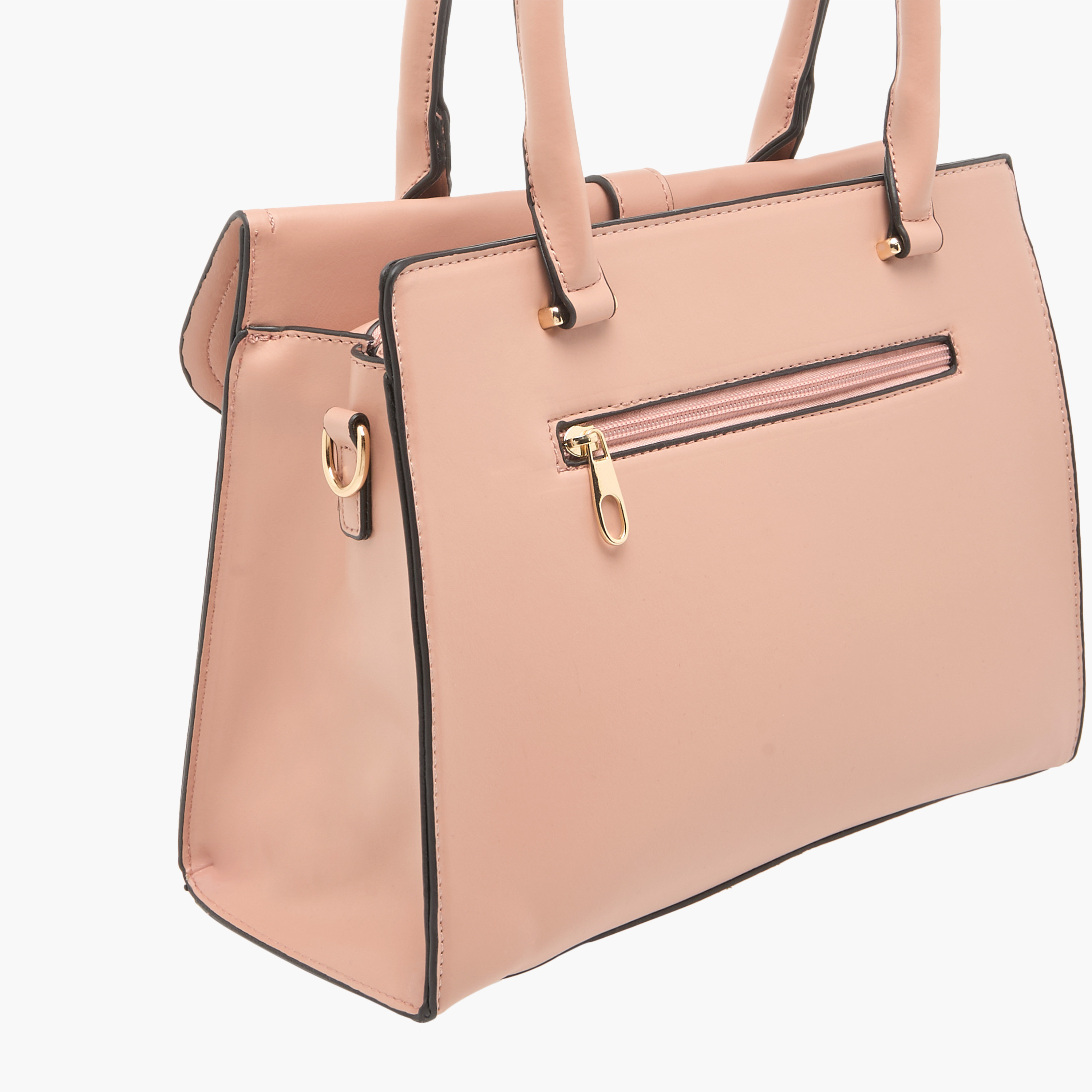 شنطة توتي بحزام بارز الملمس وحمّالة قابلة للفصل ومقابض من ساشا-women-bagsandwallets-handbags-image-6