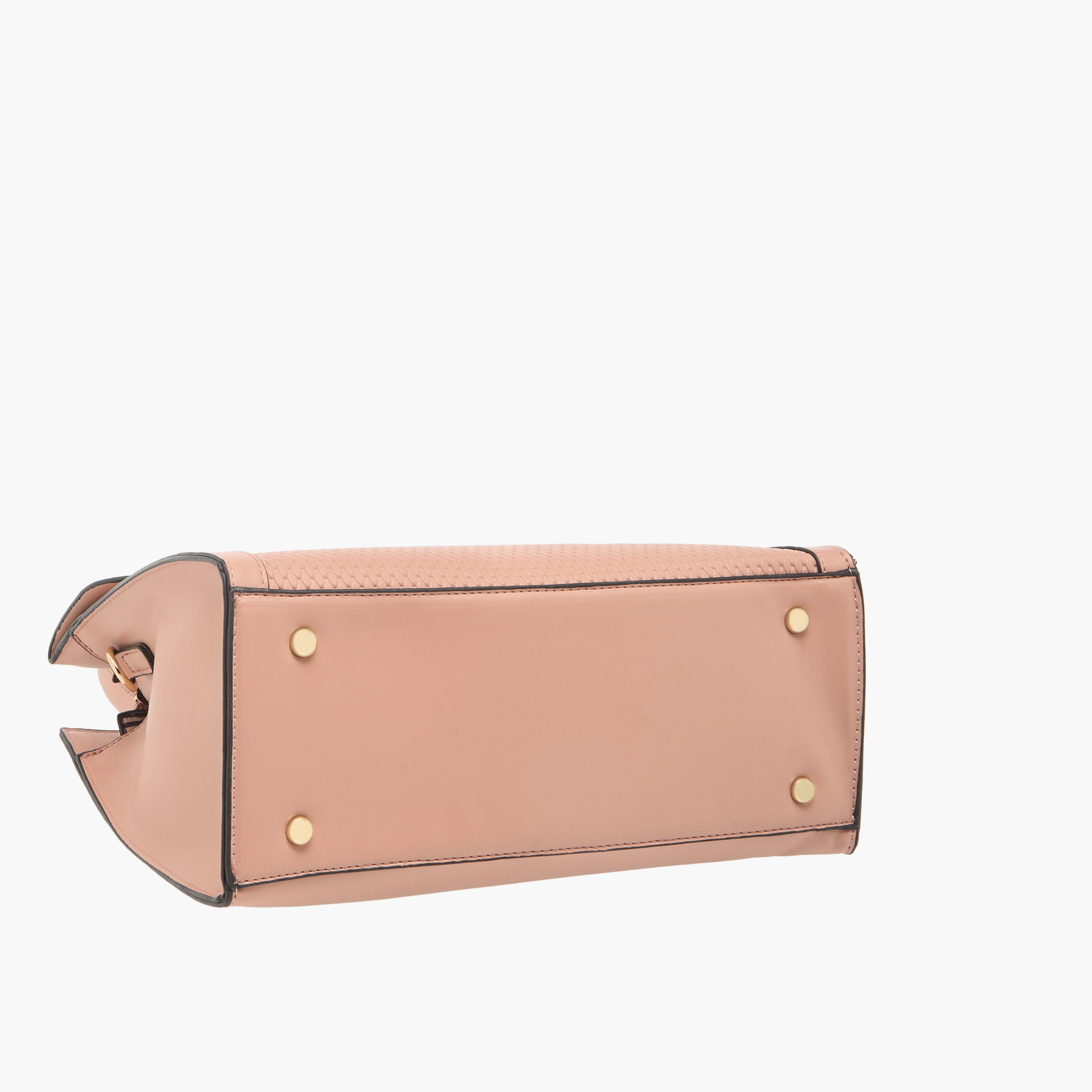 شنطة توتي بحزام بارز الملمس وحمّالة قابلة للفصل ومقابض من ساشا-women-bagsandwallets-handbags-image-7