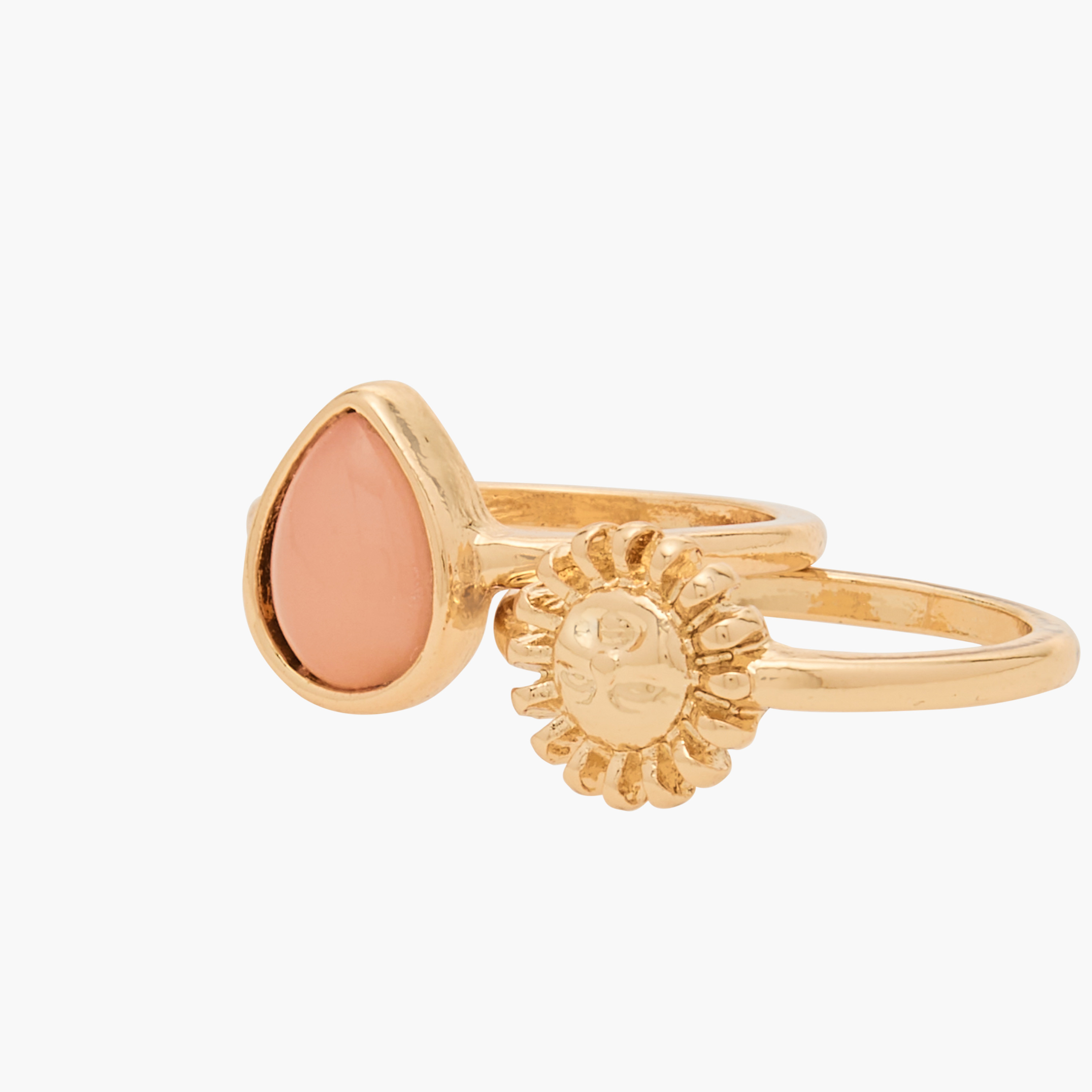 طقم خواتم 6 قطع متنوعة - مقاس واحد-women-watchesandjewellery-jewellery-rings-image-4