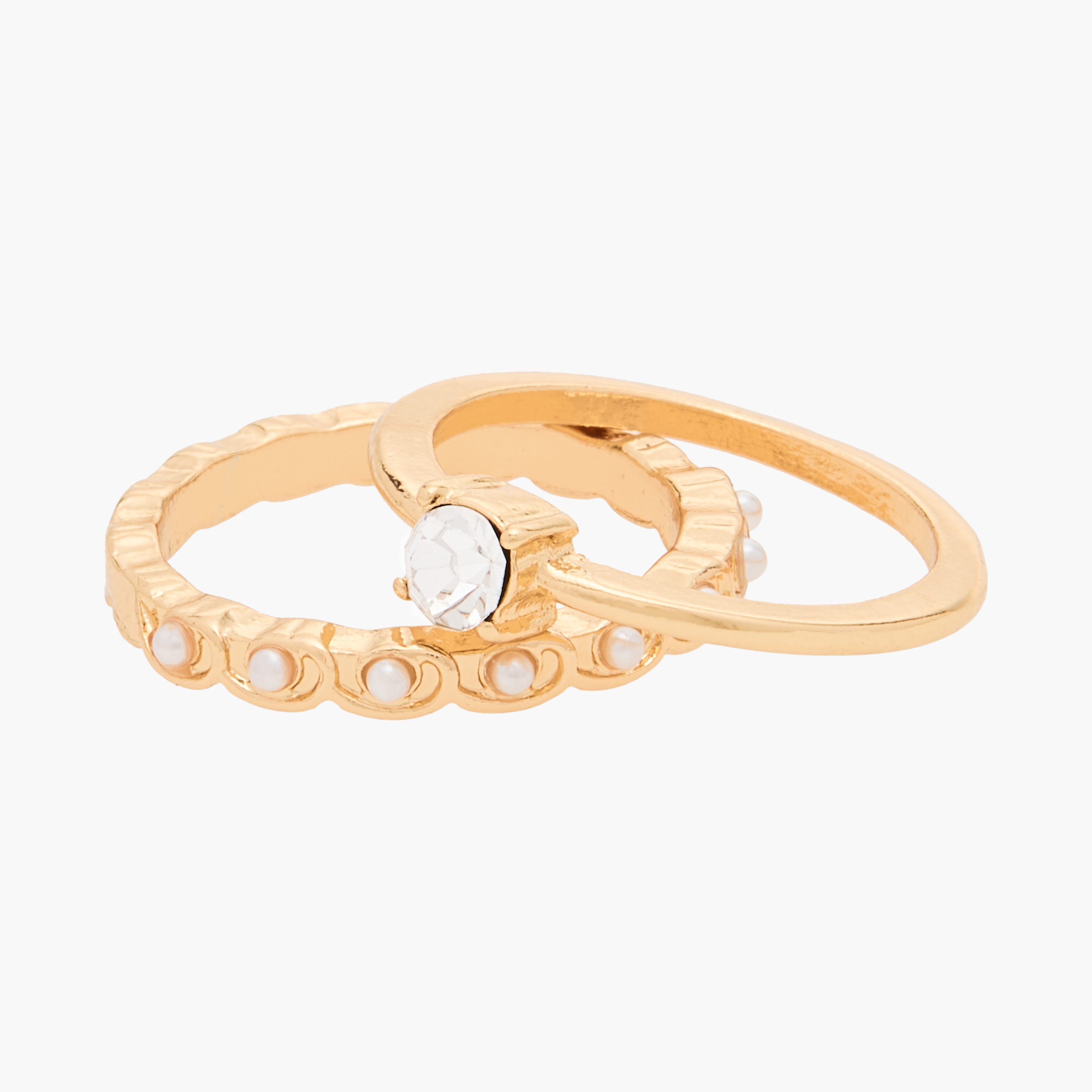 Assorted 10-Piece Ring Set - One Size-women-watchesandjewellery-jewellery-rings-image-4