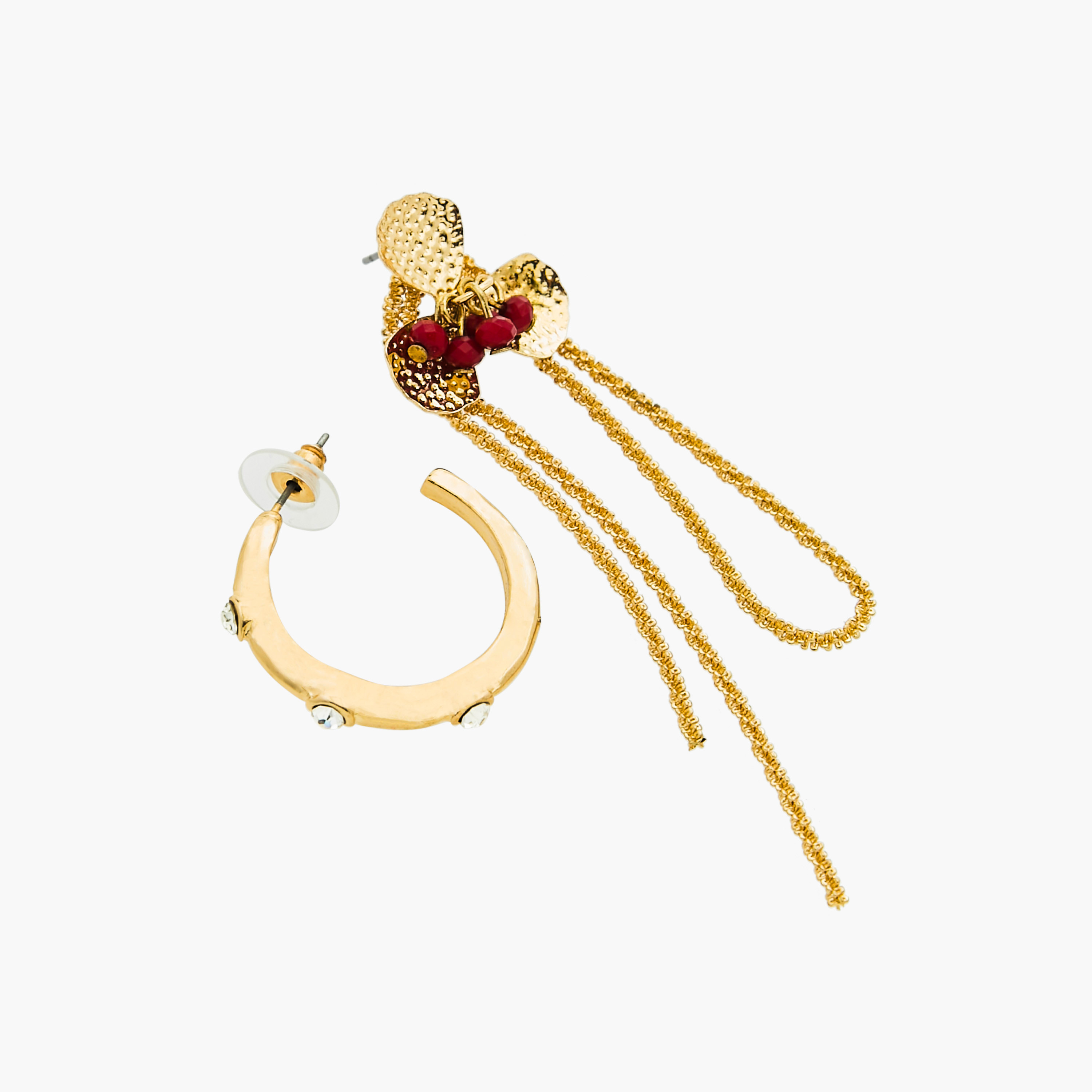 Assorted Earrings with Pushback Closure - Set of 3-women-watchesandjewellery-jewellery-earrings-image-5