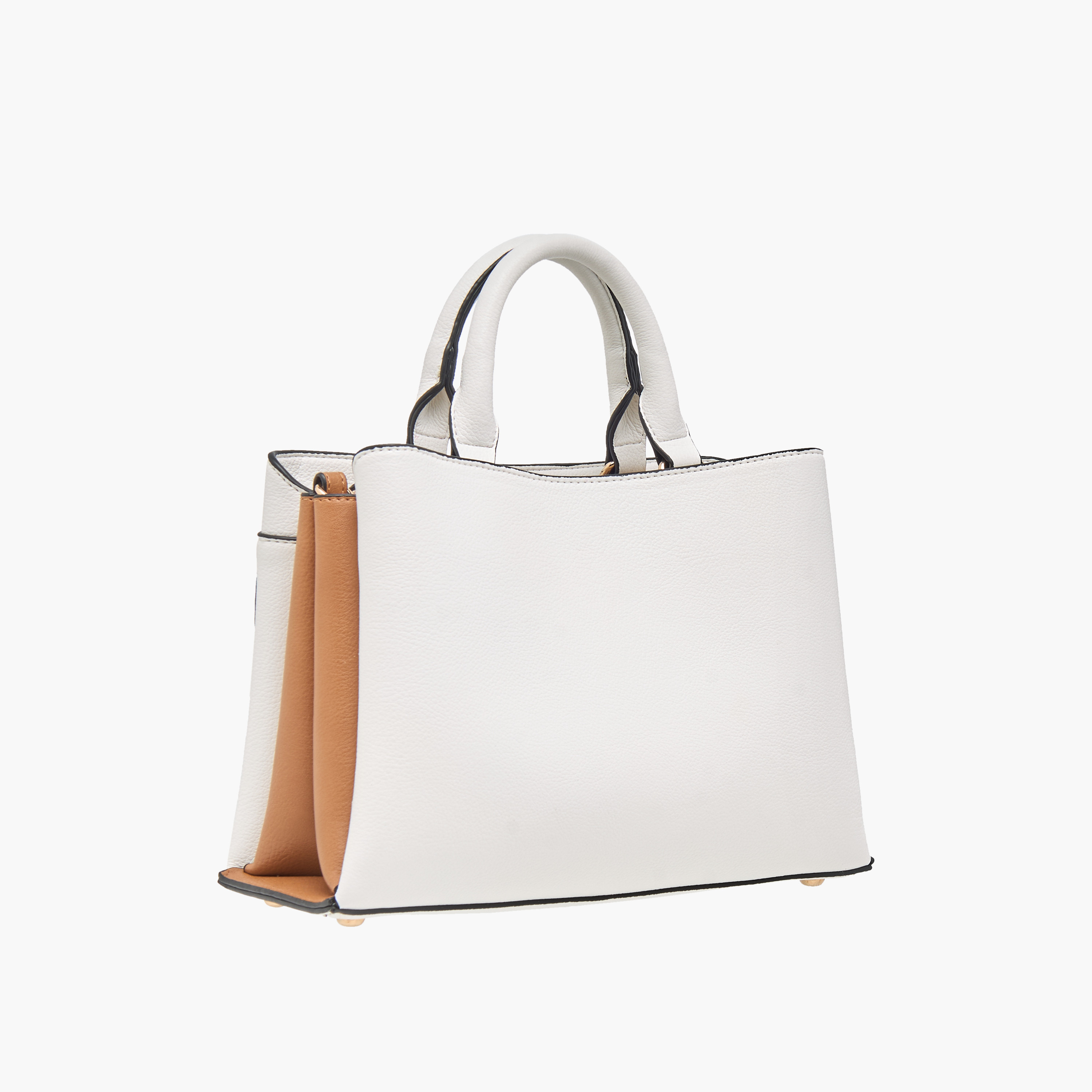Buy Luella Grey Louisa Textured Mini Tote Bag with Zip Closure and ...