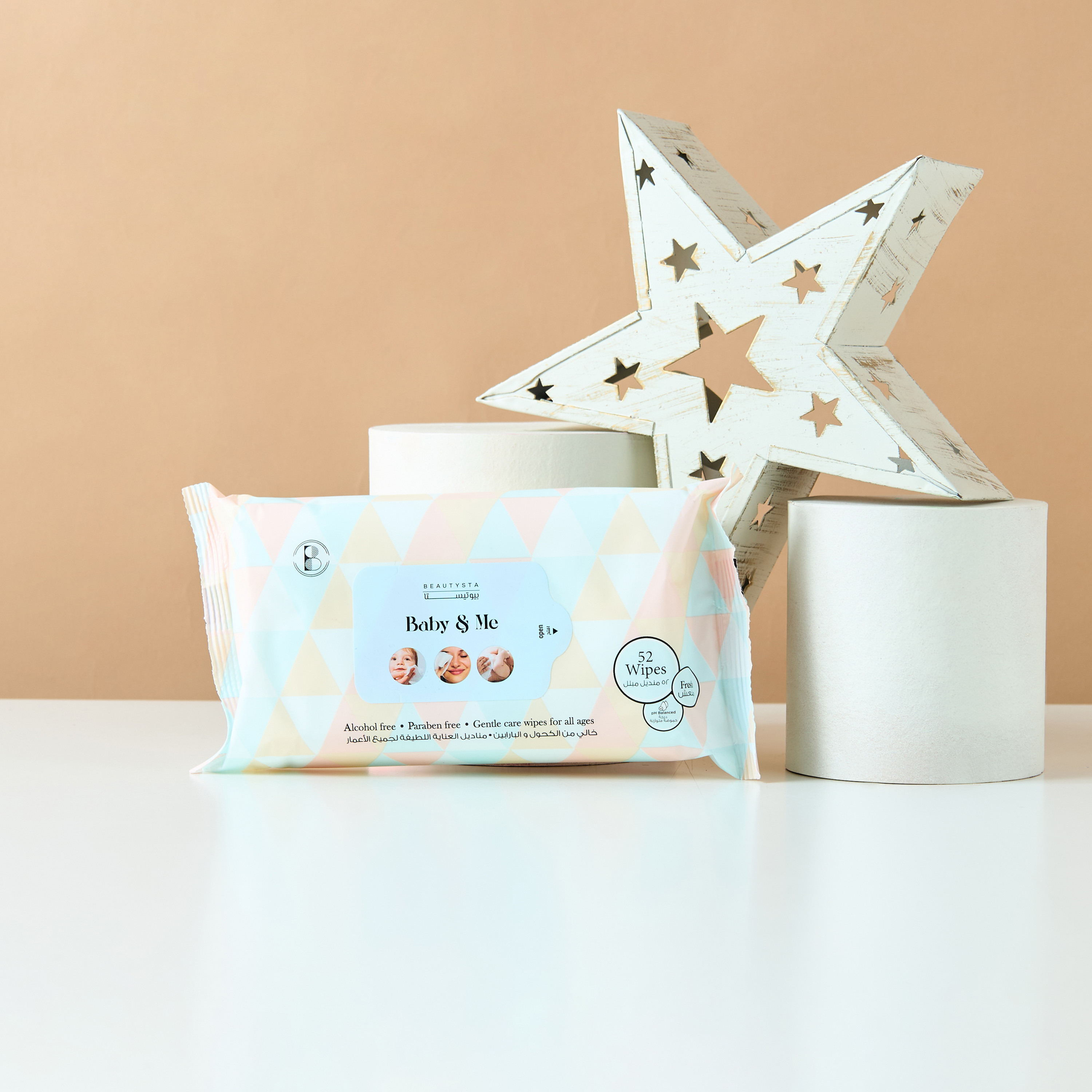 Beautysta Baby and Me Fresh Wet Wipes - 52 Sheets-beautyandpersonalcare-skin-cleansers-facewashandcleansers-image-1