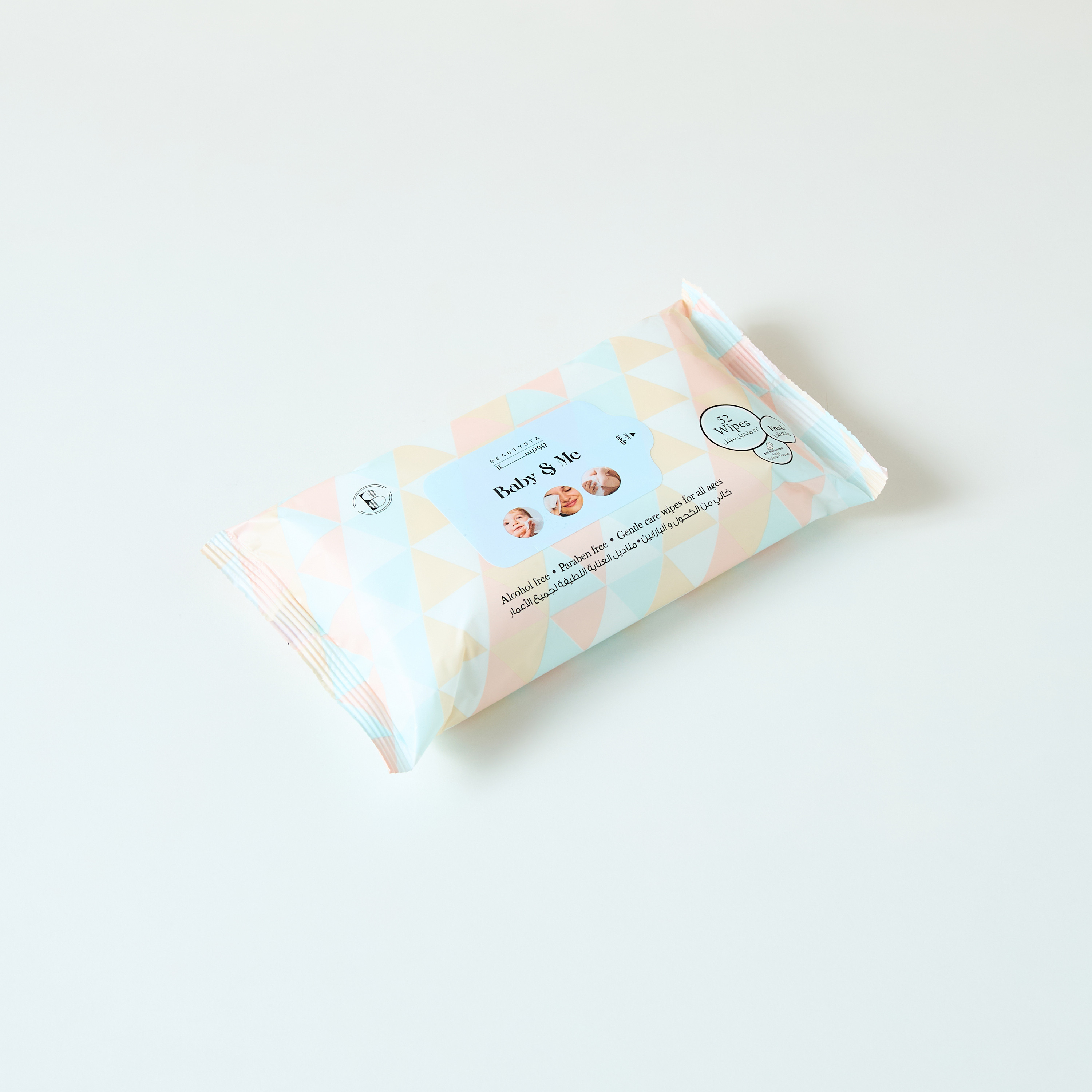 Beautysta Baby and Me Fresh Wet Wipes - 52 Sheets-beautyandpersonalcare-skin-cleansers-facewashandcleansers-image-2