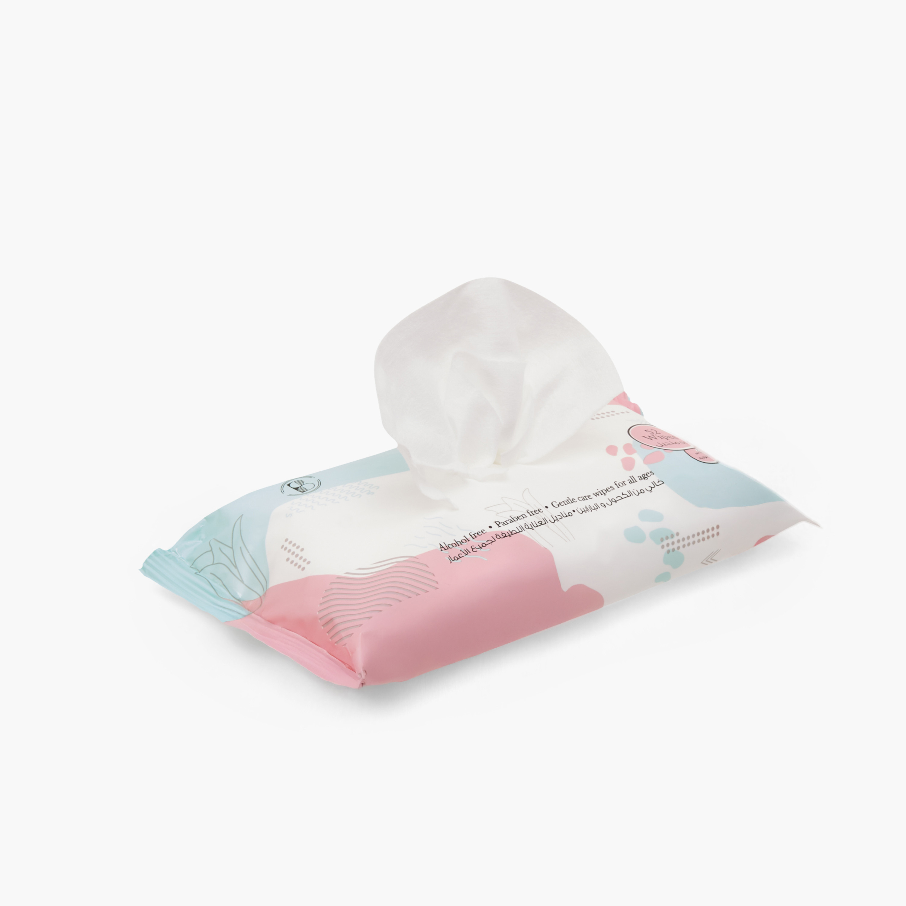 Beautysta Baby and Me Floral Wet Wipes - 52 Sheets-beautyandpersonalcare-makeup-face-makeupremovers-image-2
