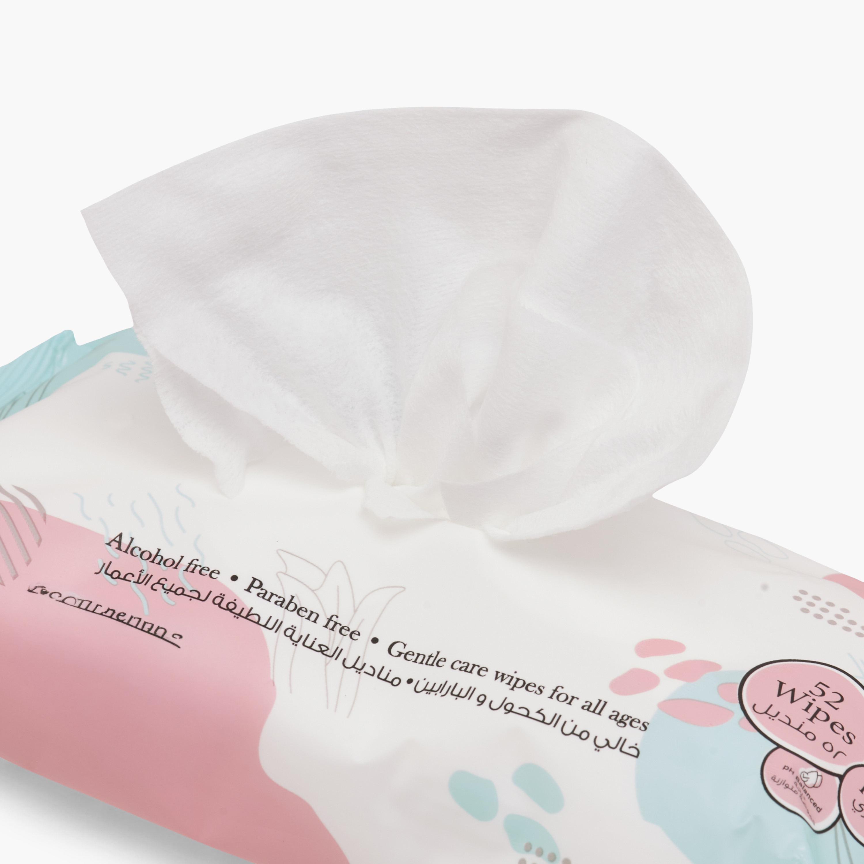 Beautysta Baby and Me Floral Wet Wipes - 52 Sheets-beautyandpersonalcare-makeup-face-makeupremovers-image-3