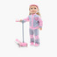 Lotus Doll with Scooter Set - 45 cm-toys-dollsandplaysets-dolls-image-1
