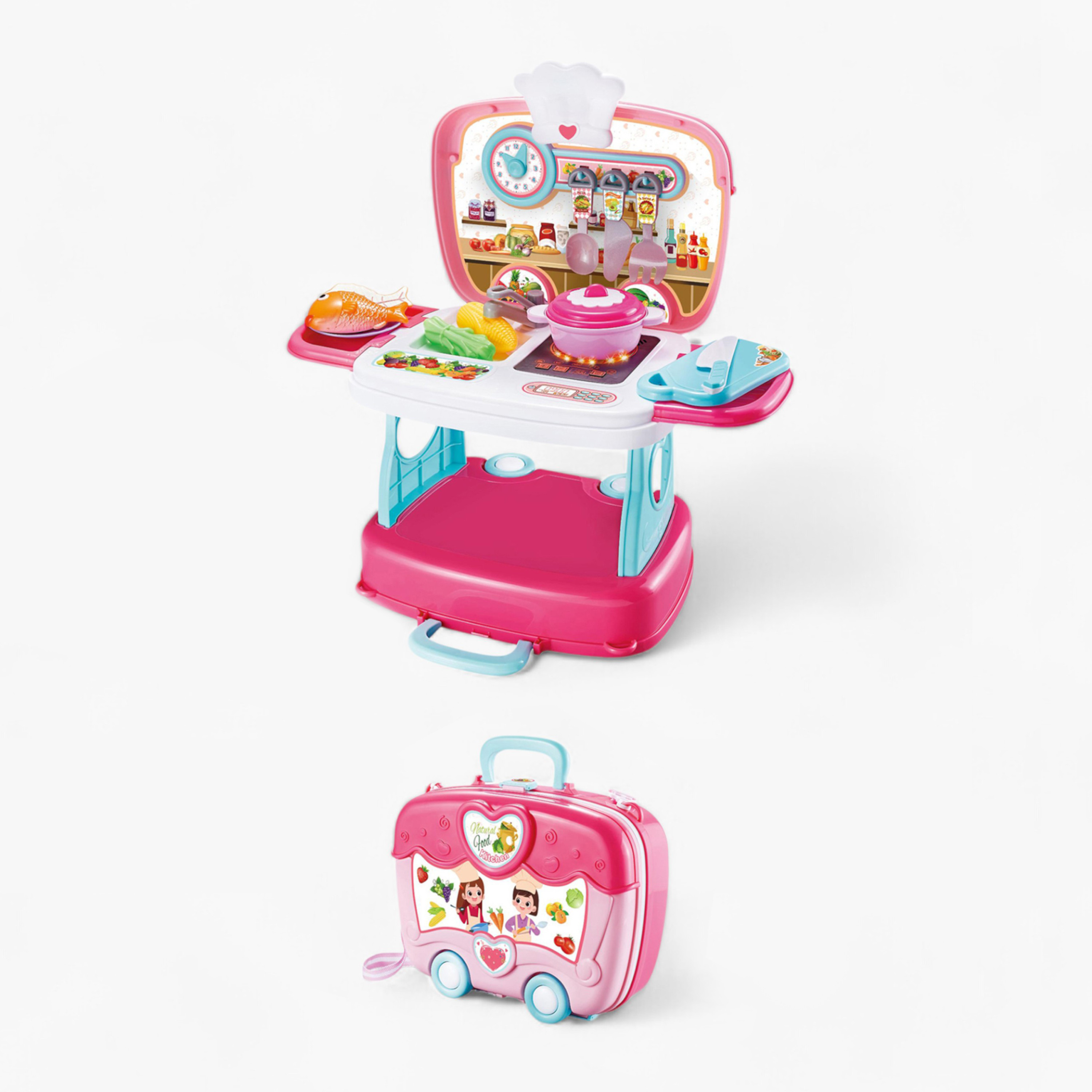 Juniors 3-in-1 Kitchen Suitcase Playset-toys-dollsandplaysets-dollhouses-image-1
