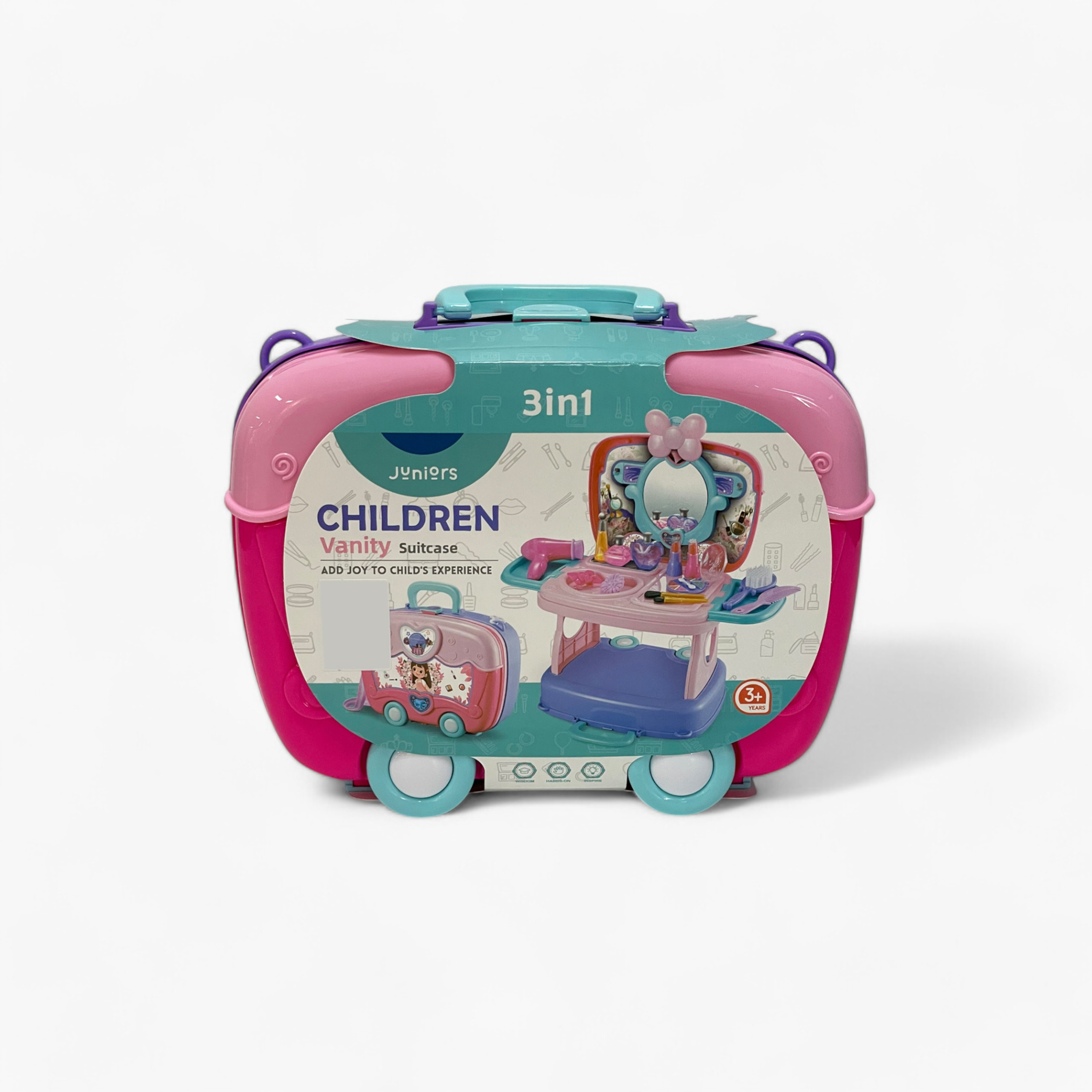 مجموعة ألعاب شنطة مستحضرات التجميل 3 في 1 من جونيورز-toys-roleplay-makeupandcosmeticsets-image-2