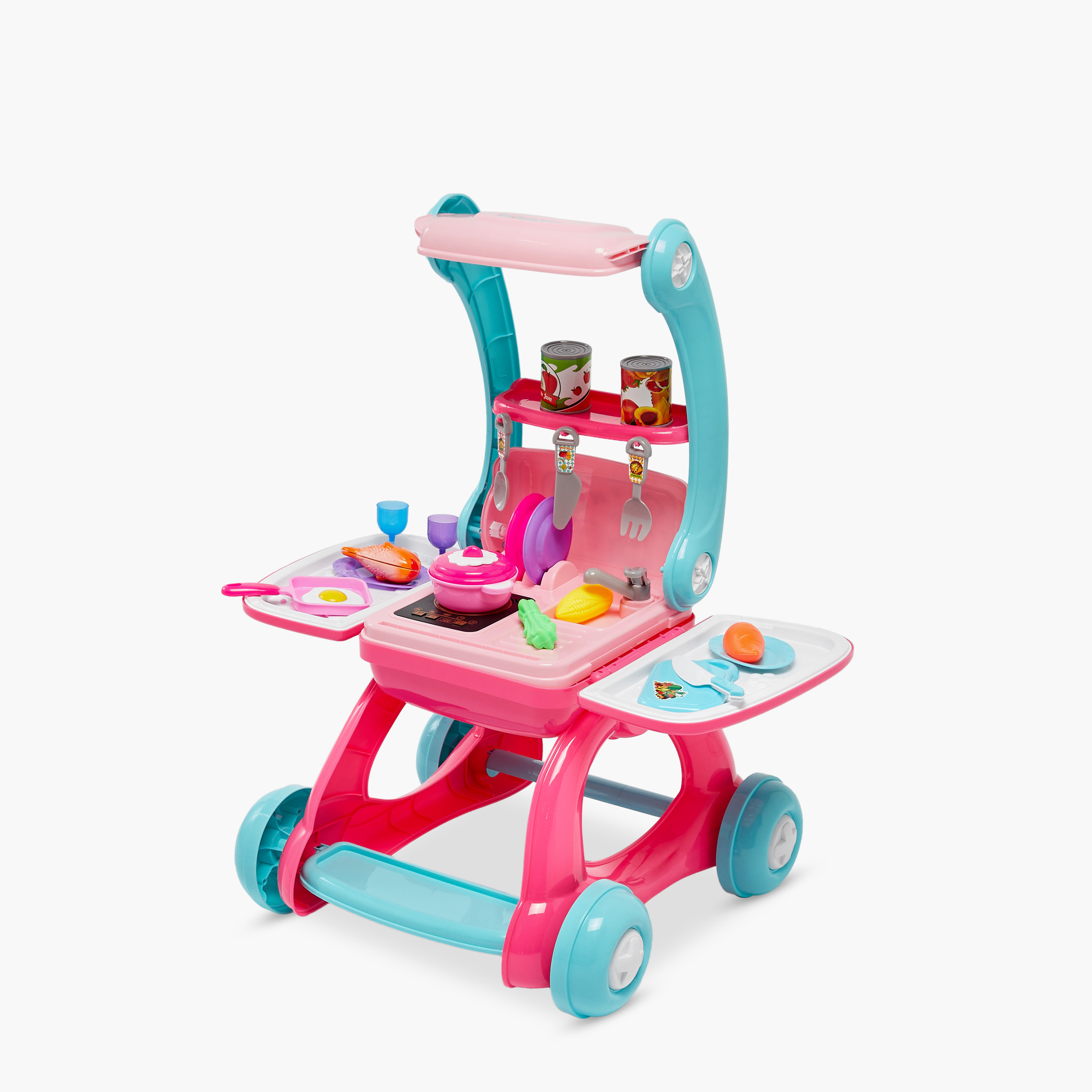 عربة تسوق قابلة للتحويل لمطبخ 2 في 1 من جونيورز-toys-roleplay-kitchensets-image-2