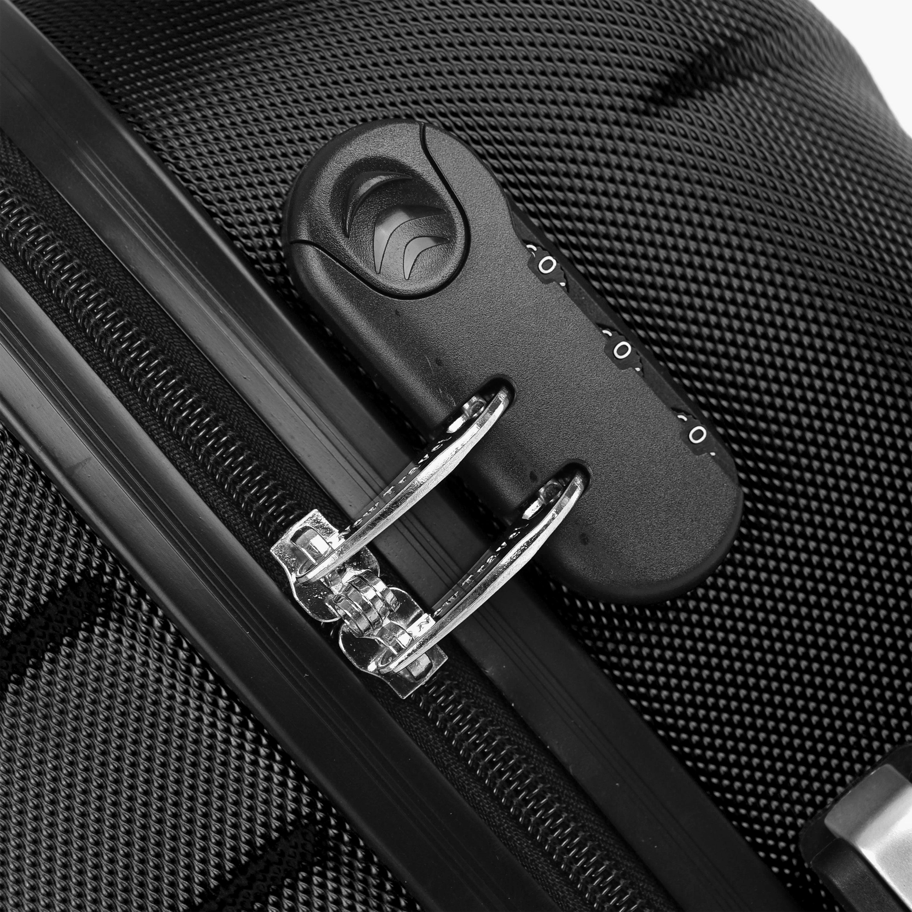 نيو ترافيل- طقم شنط سفر 3 شنط ABS بأربع عجلات دوارة مع قفل مركب | 0149/3p-travel-luggagesandbags-luggage-image-11