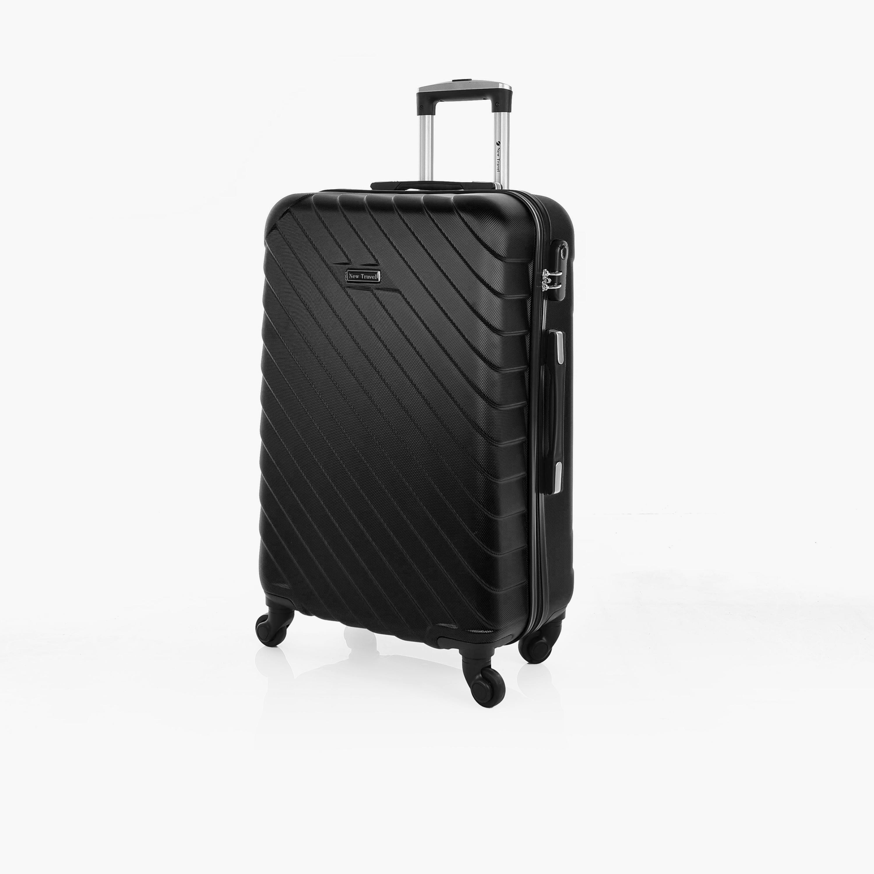 نيو ترافيل- طقم شنط سفر 3 شنط ABS بأربع عجلات دوارة مع قفل مركب | 0149/3p-travel-luggagesandbags-luggage-image-8