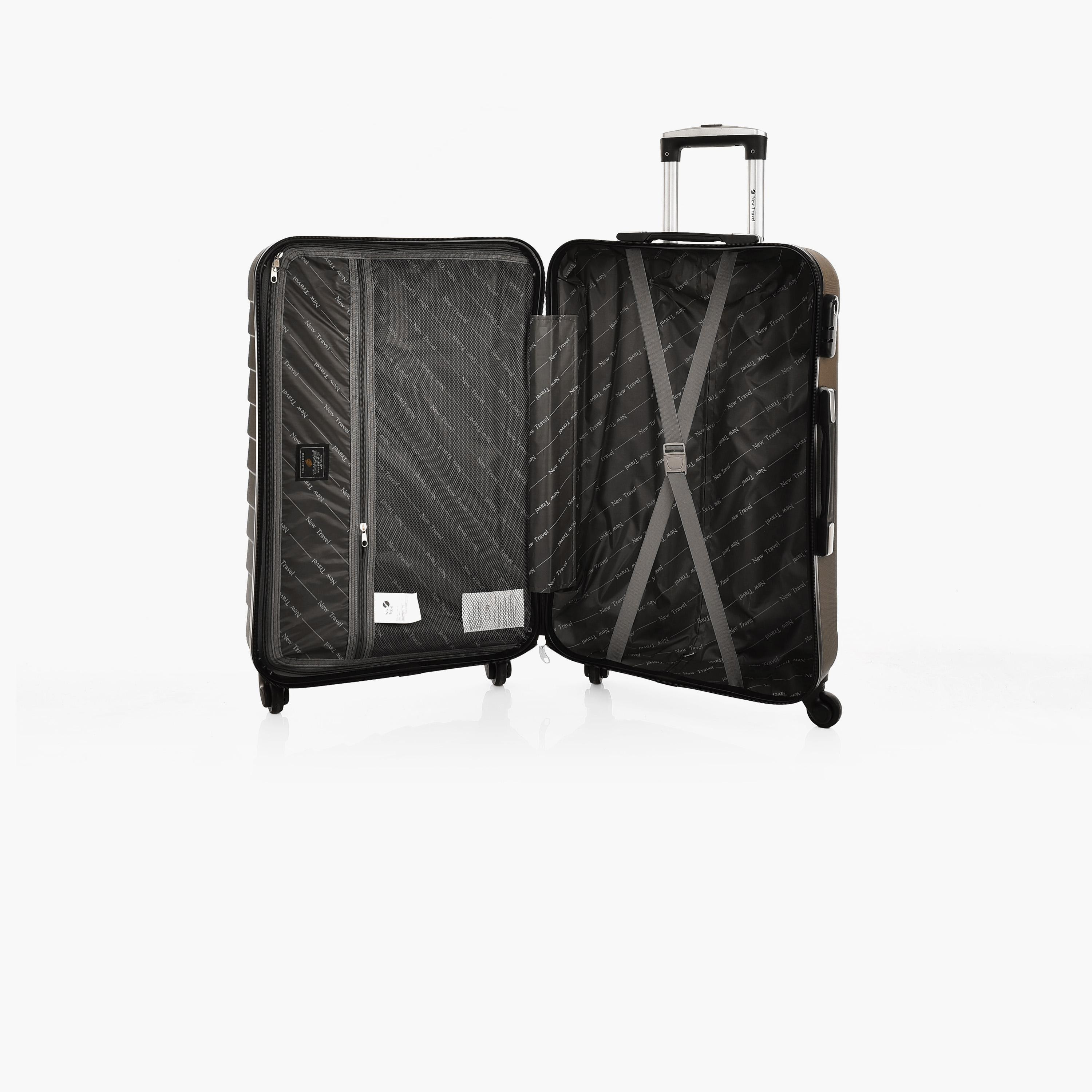 نيو ترافيل- طقم شنط سفر 3 شنط ABS بأربع عجلات دوارة مع قفل مركب | 0149/3p-travel-luggagesandbags-luggage-image-21