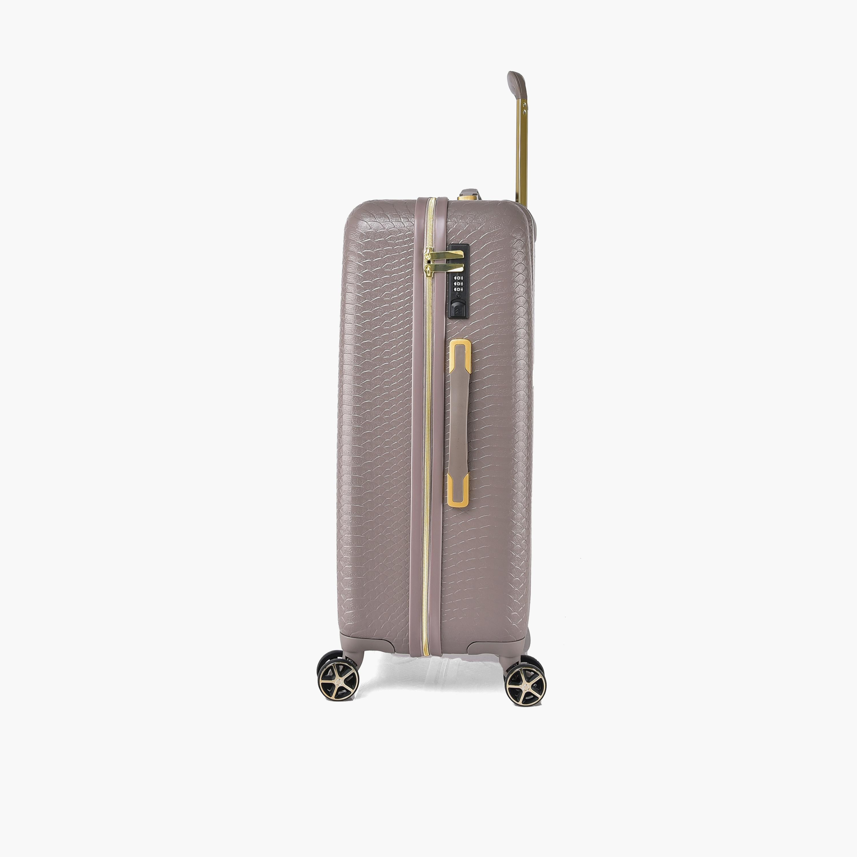 Track Set of 4 ABS Hardcase 4-Wheeler Spinner Trolley Bag with Combination Lock | 2412/4P-travel-luggagesandbags-luggage-image-34