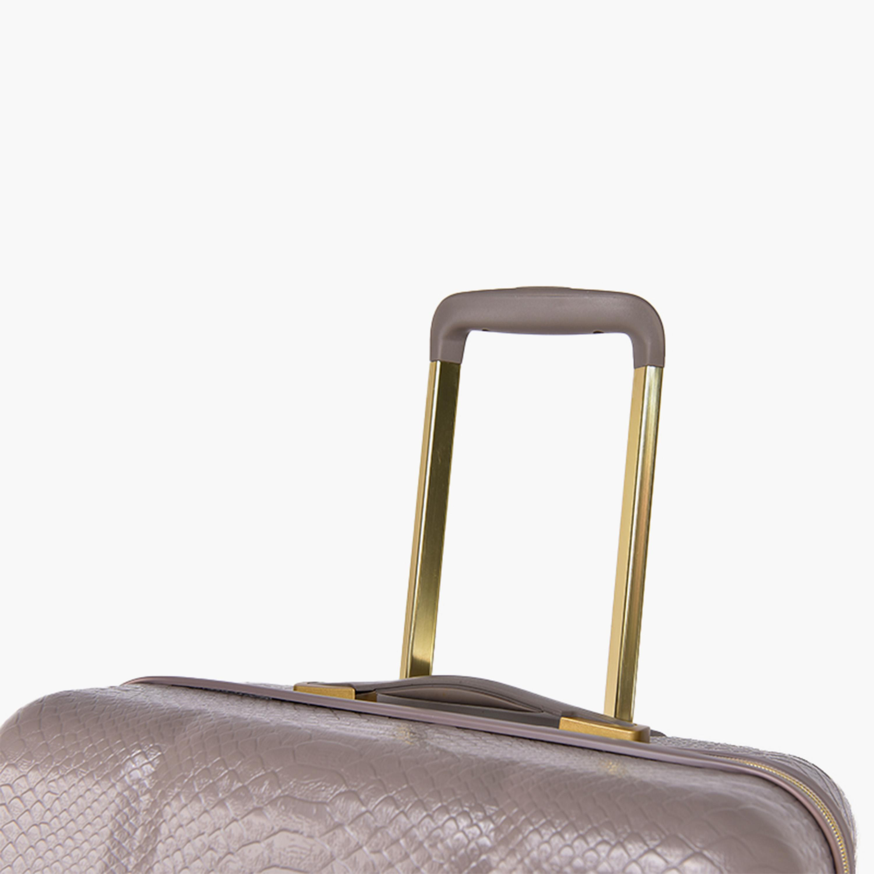 Track Set of 4 ABS Hardcase 4-Wheeler Spinner Trolley Bag with Combination Lock | 2412/4P-travel-luggagesandbags-luggage-image-27