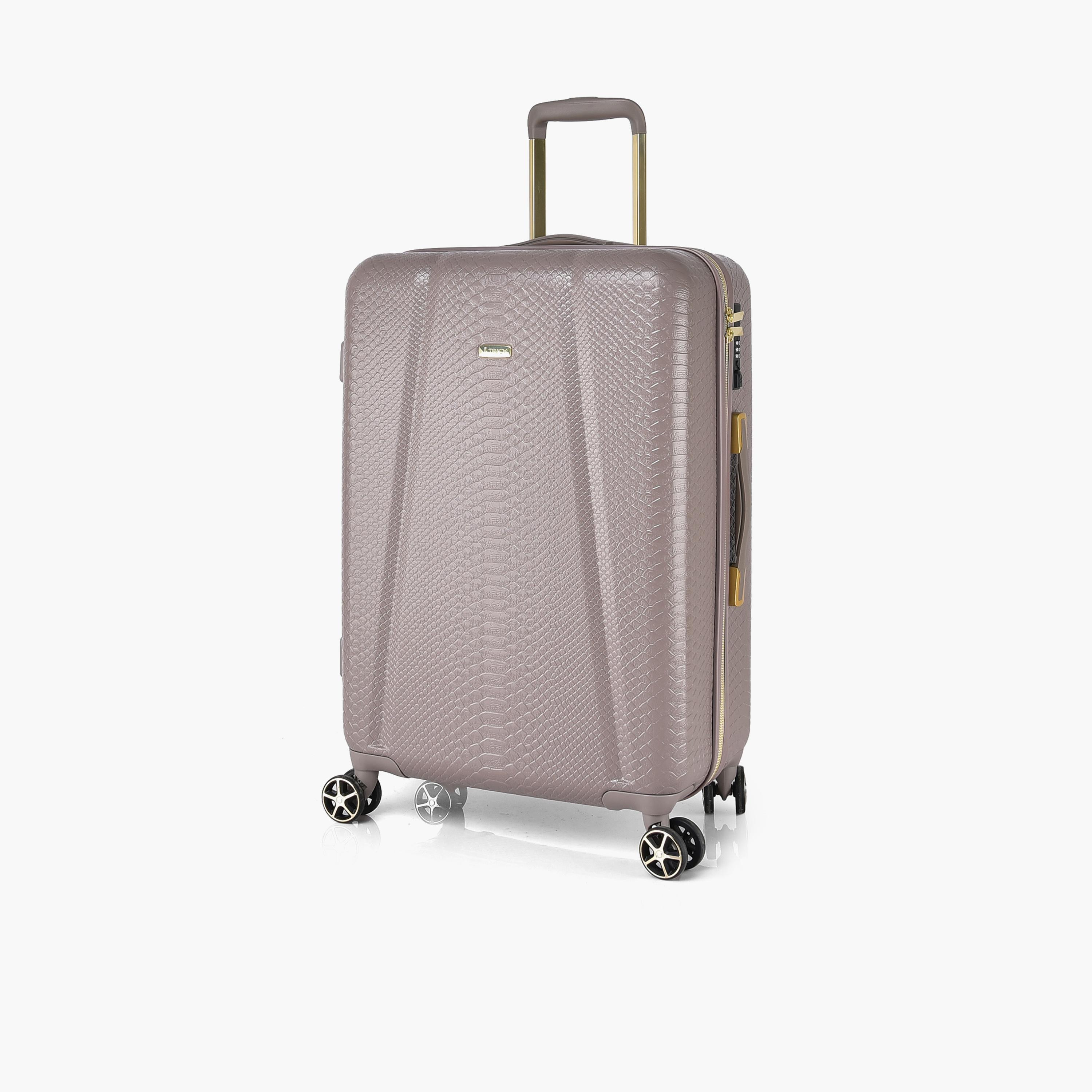 Track Set of 4 ABS Hardcase 4-Wheeler Spinner Trolley Bag with Combination Lock | 2412/4P-travel-luggagesandbags-luggage-image-32