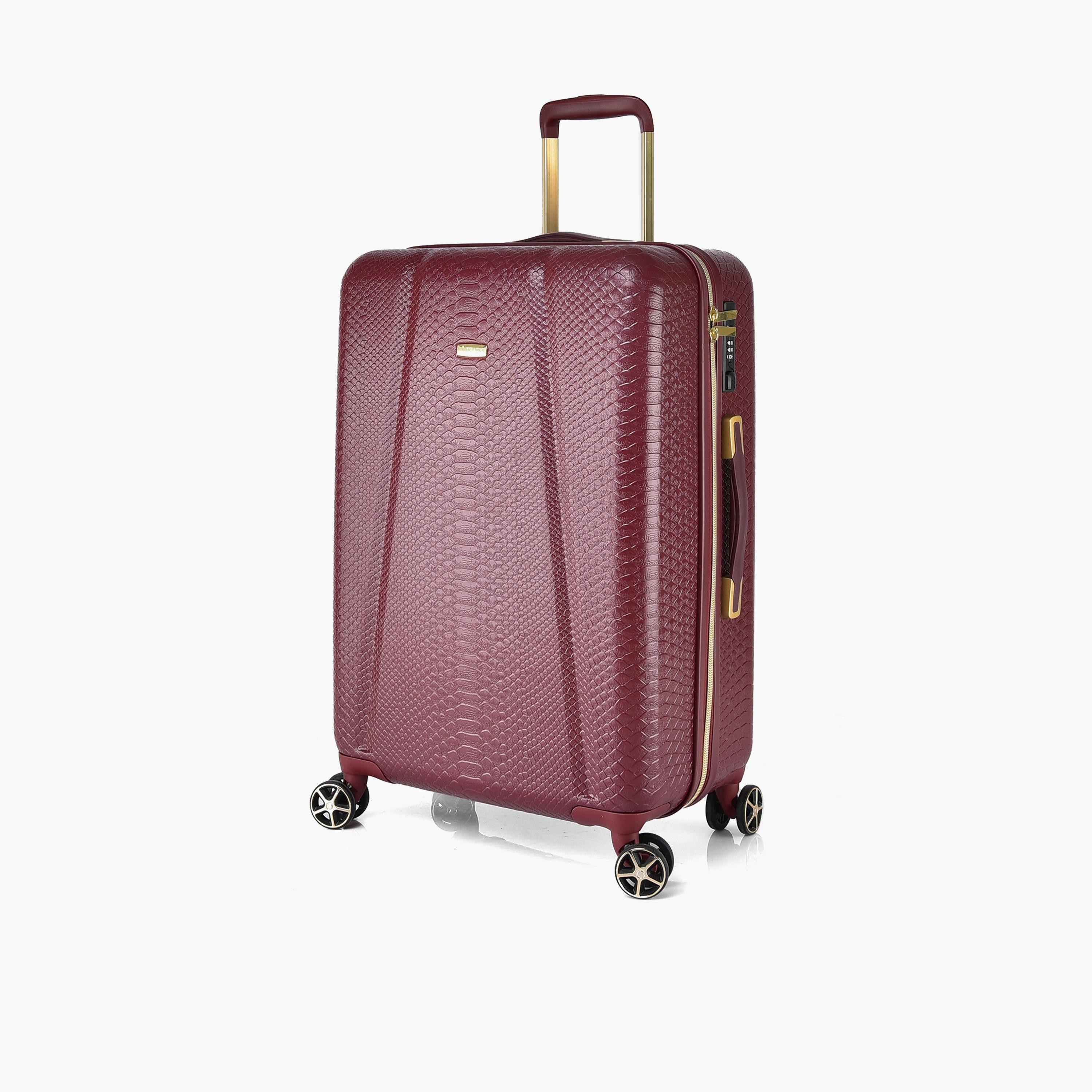 Track Set of 4 ABS Hardcase 4-Wheeler Spinner Trolley Bag with Combination Lock | 2412/4P-travel-luggagesandbags-luggage-image-20
