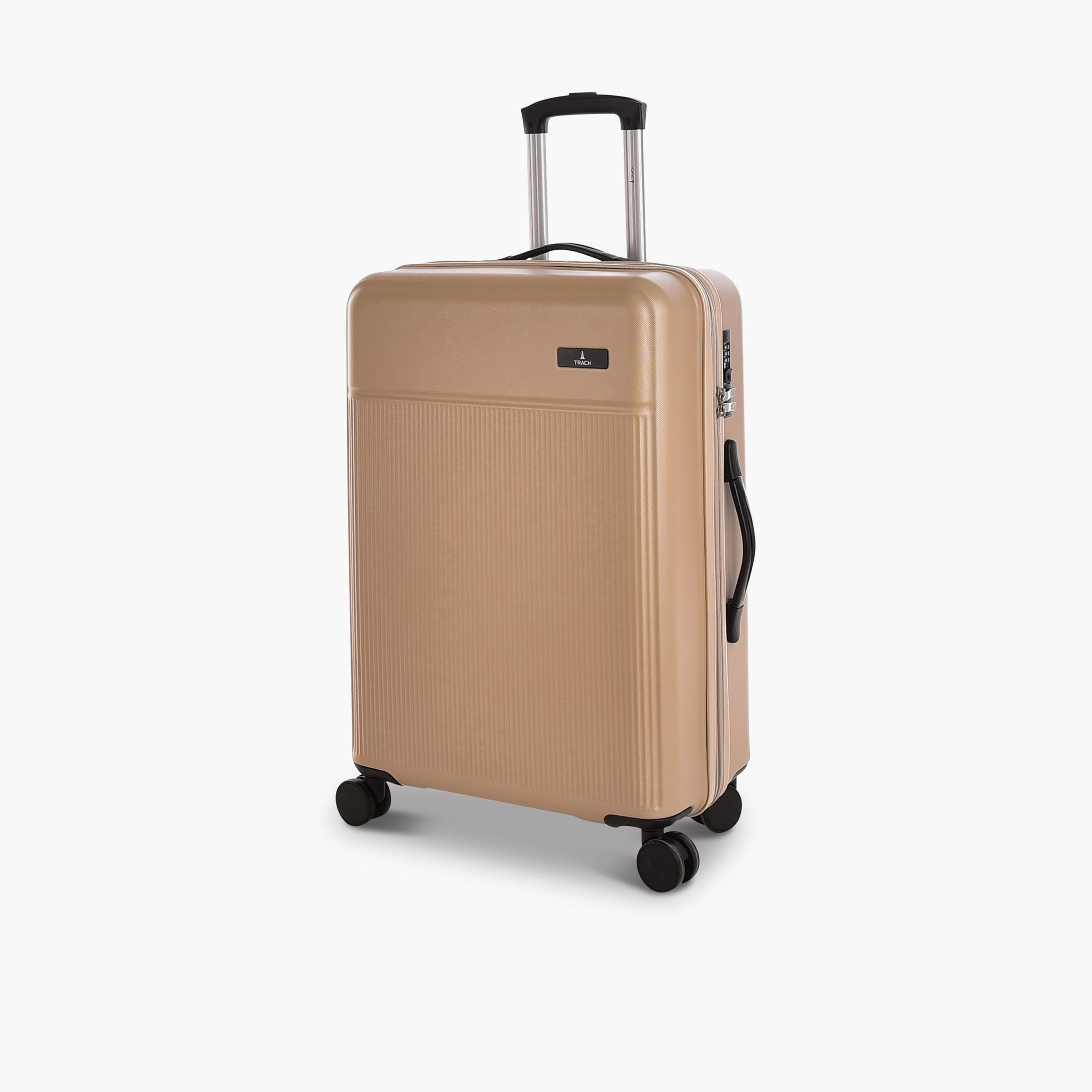 Track Set of 4 ABS Hardcase 4-Wheeler Spinner Trolley Bag with Combination Lock | 800/4P-travel-luggagesandbags-luggage-image-8