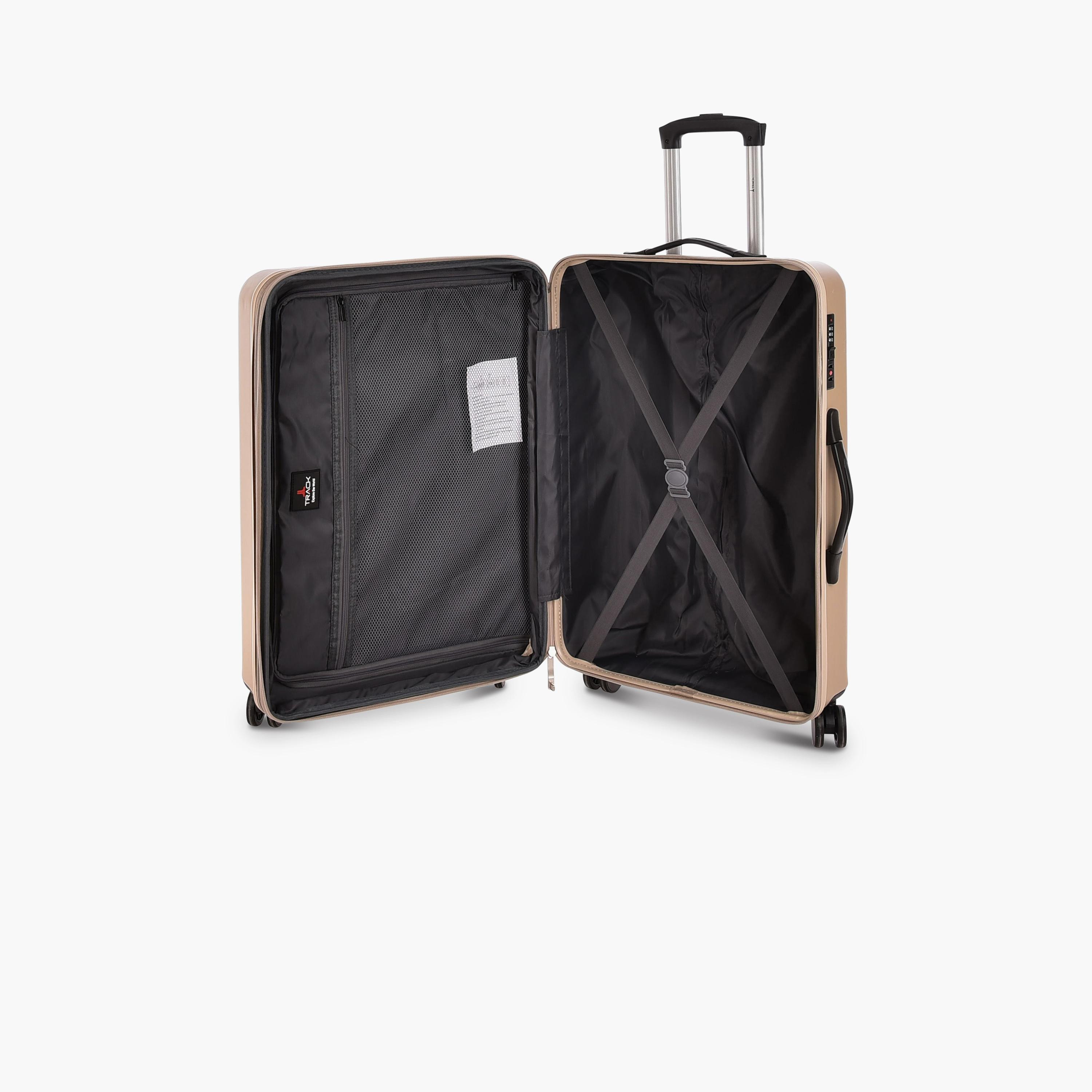 Track Set of 4 ABS Hardcase 4-Wheeler Spinner Trolley Bag with Combination Lock | 800/4P-travel-luggagesandbags-luggage-image-9