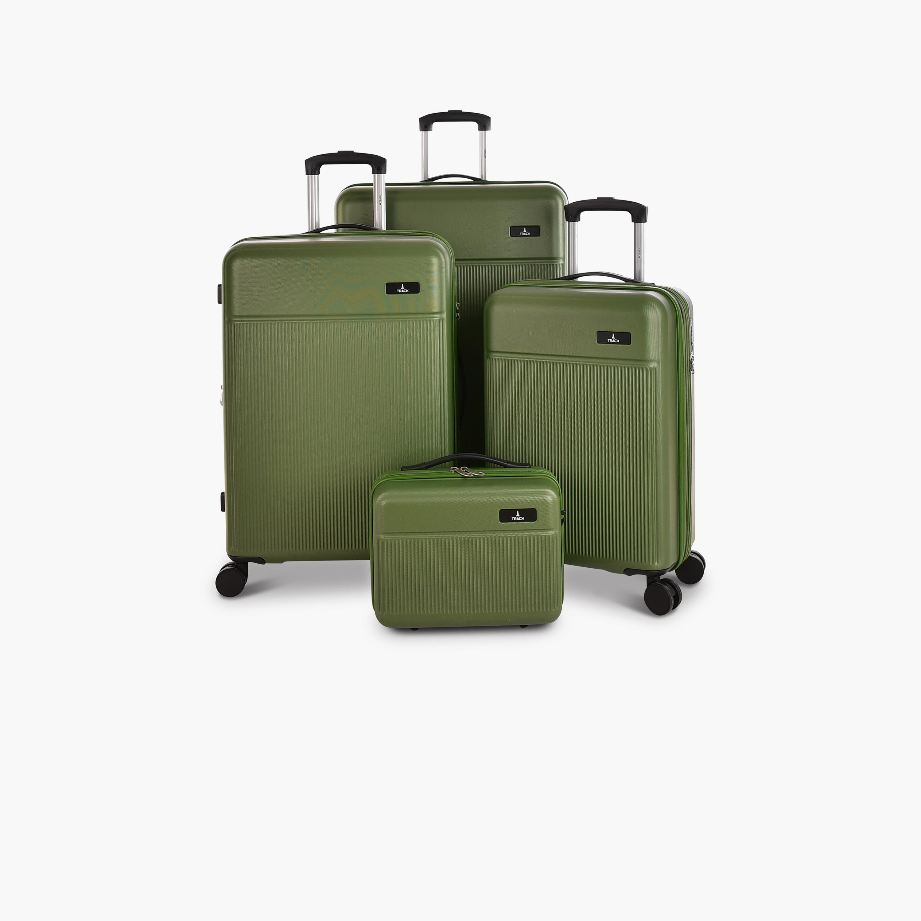 Track Set of 4 ABS Hardcase 4-Wheeler Spinner Trolley Bag with Combination Lock | 800/4P-travel-luggagesandbags-luggage-image-37