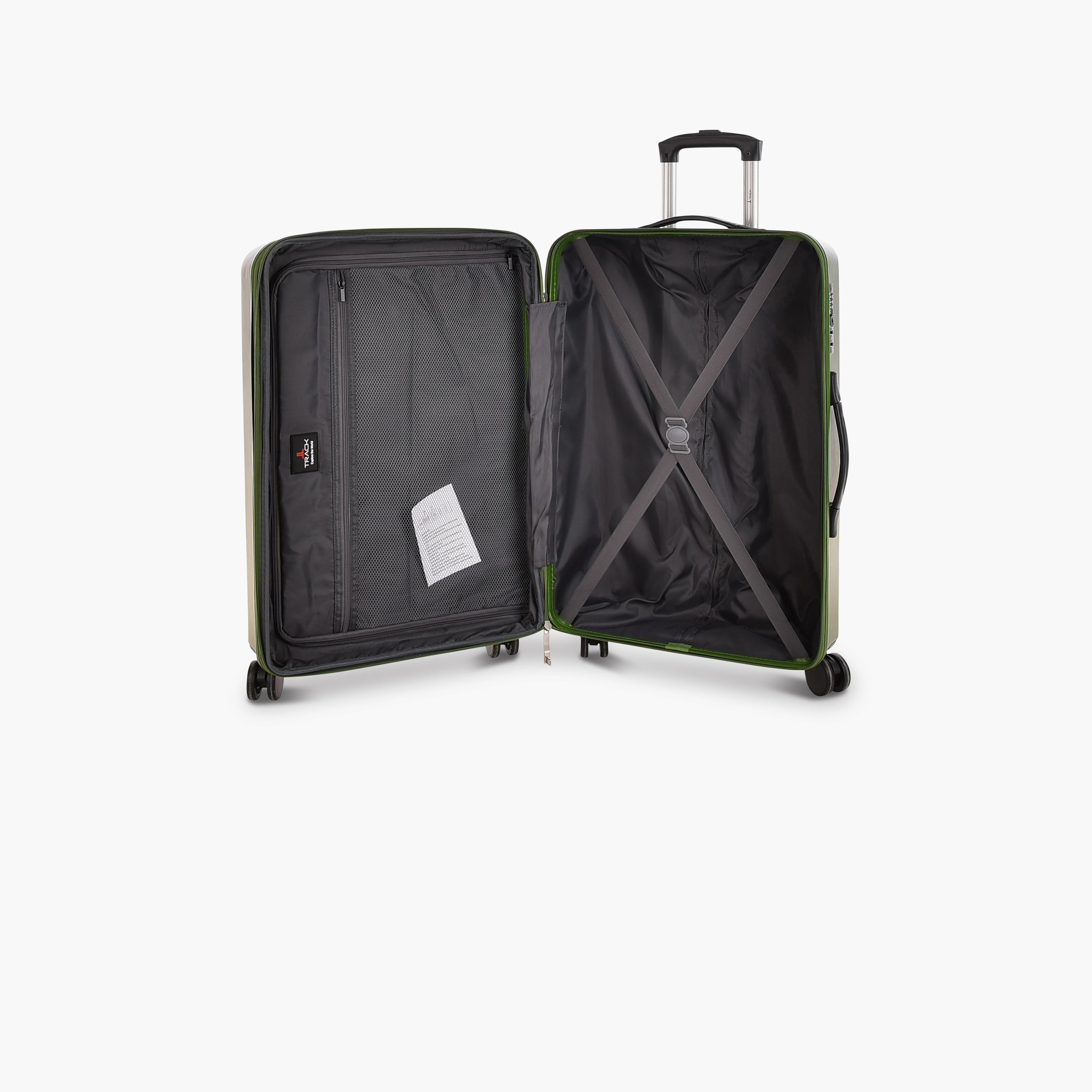 Track Set of 4 ABS Hardcase 4-Wheeler Spinner Trolley Bag with Combination Lock | 800/4P-travel-luggagesandbags-luggage-image-45