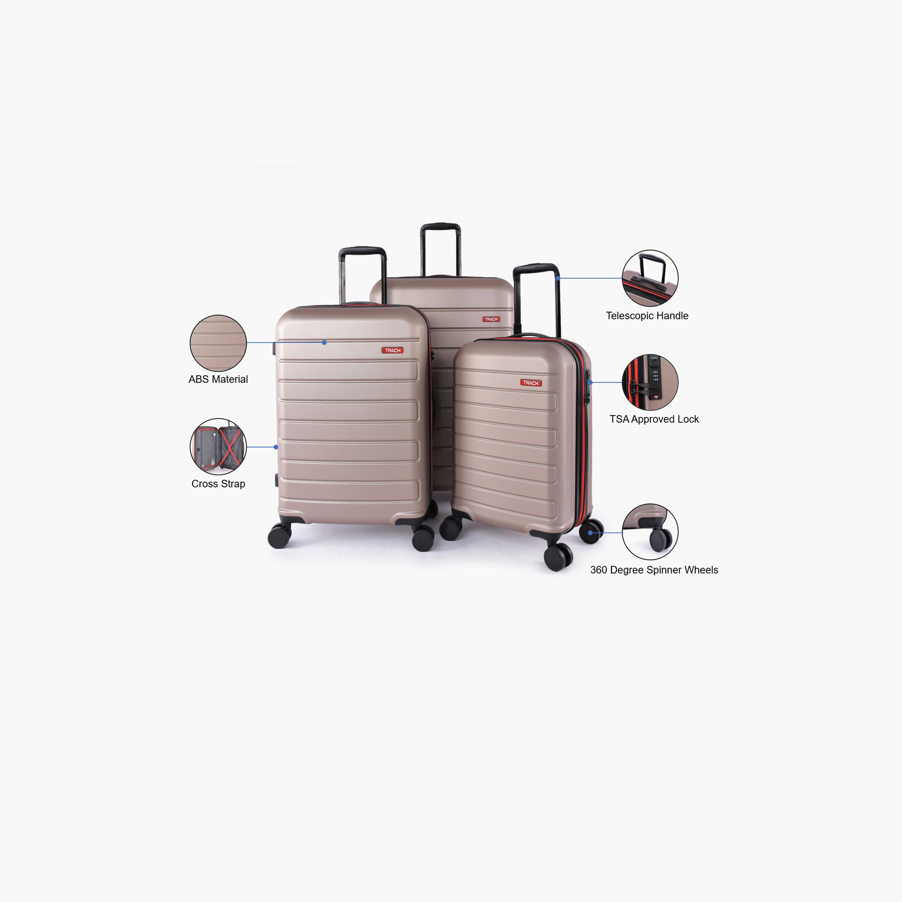 Track Set of 3 ABS Hardcase 4-Wheeler Spinner Trolley Bag with TSA Lock | A9061/3P-travel-luggagesandbags-luggage-image-5