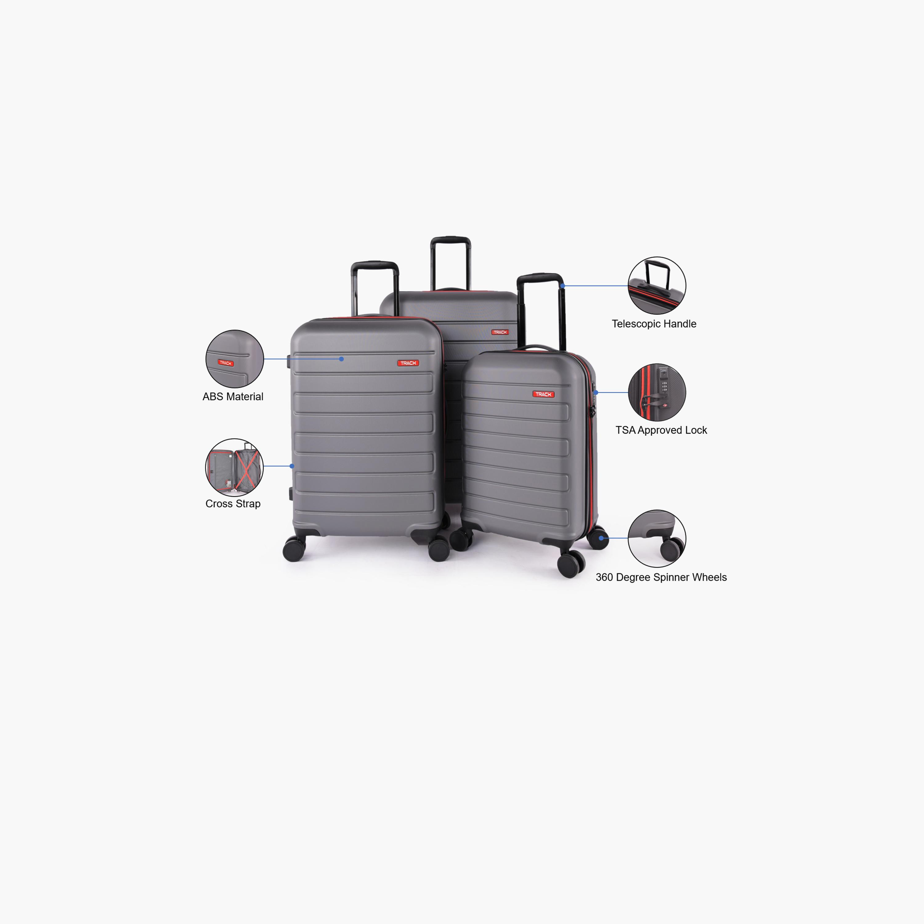 تراك- طقم شنط سفر 3 شنط ABS بأربع عجلات دوارة مع قفل TSA | A9061/3P-travel-luggagesandbags-luggage-image-17
