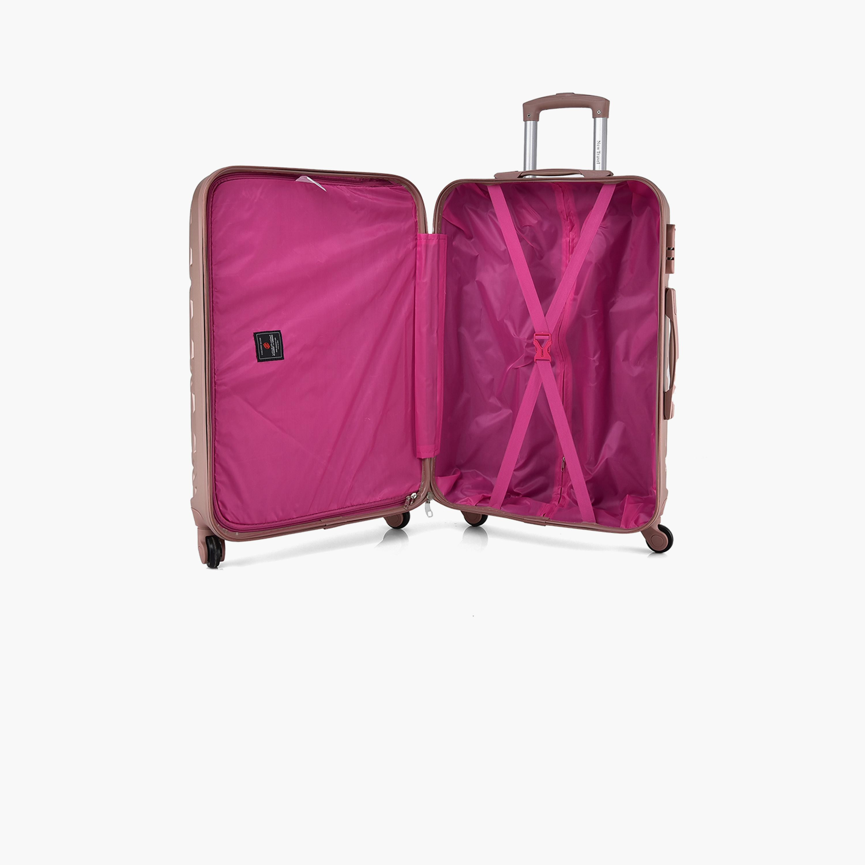نيو ترافيل- طقم شنط سفر 5 شنط ABS بأربع عجلات دوارة مع قفل مجمع | CS006/5P-travel-luggagesandbags-luggage-image-35
