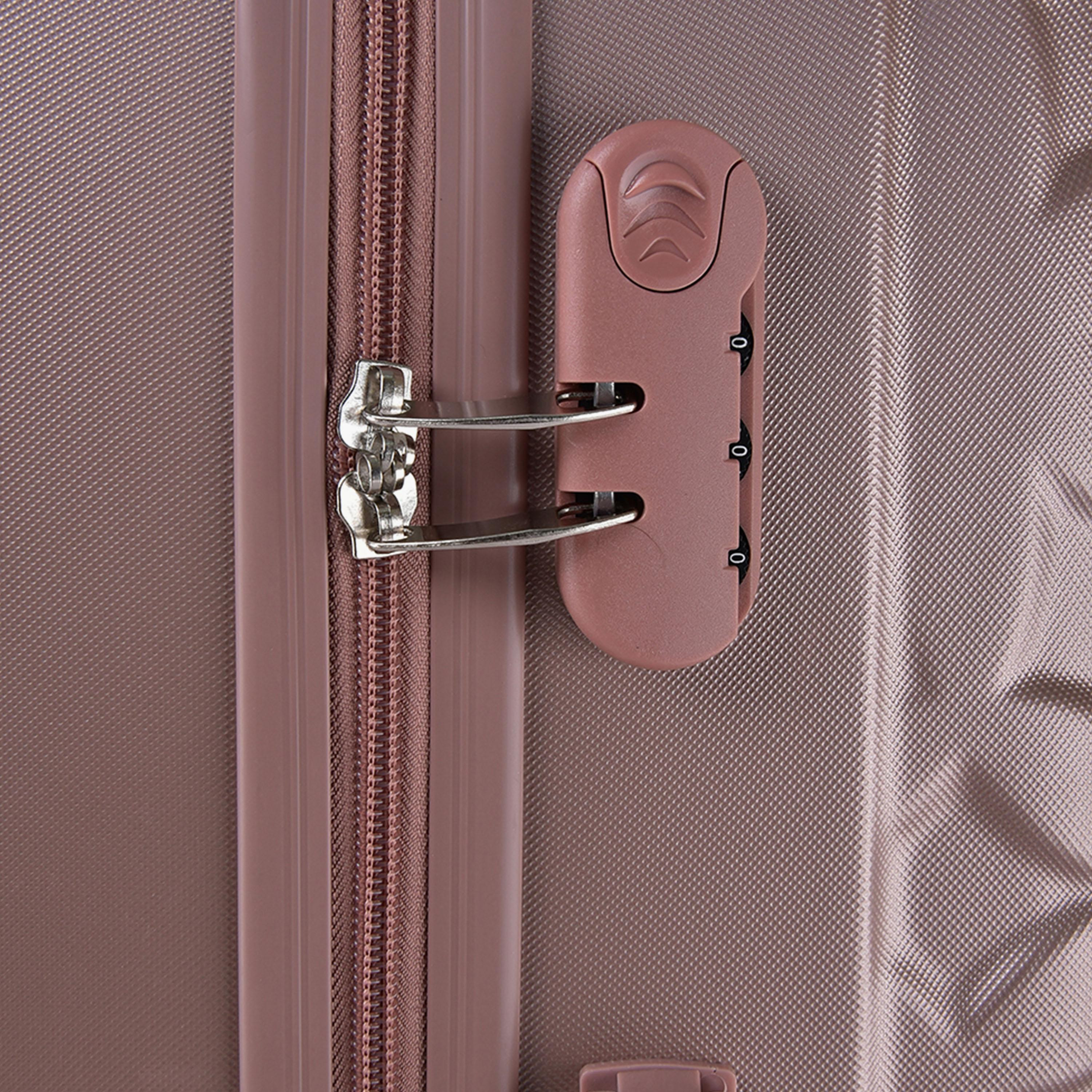 نيو ترافيل- طقم شنط سفر 5 شنط ABS بأربع عجلات دوارة مع قفل مجمع | CS006/5P-travel-luggagesandbags-luggage-image-26