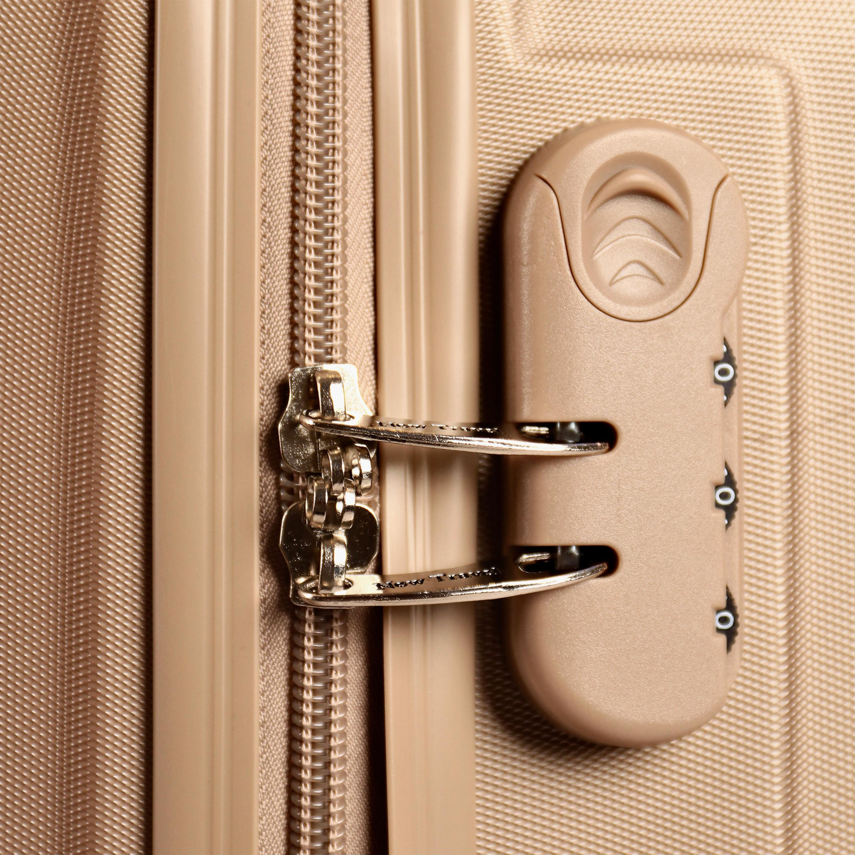 نيو ترافيل- طقم شنط سفر 5 شنط ABS بأربع عجلات دوارة مع قفل مجمع | K2219/5P-travel-luggagesandbags-luggage-image-14