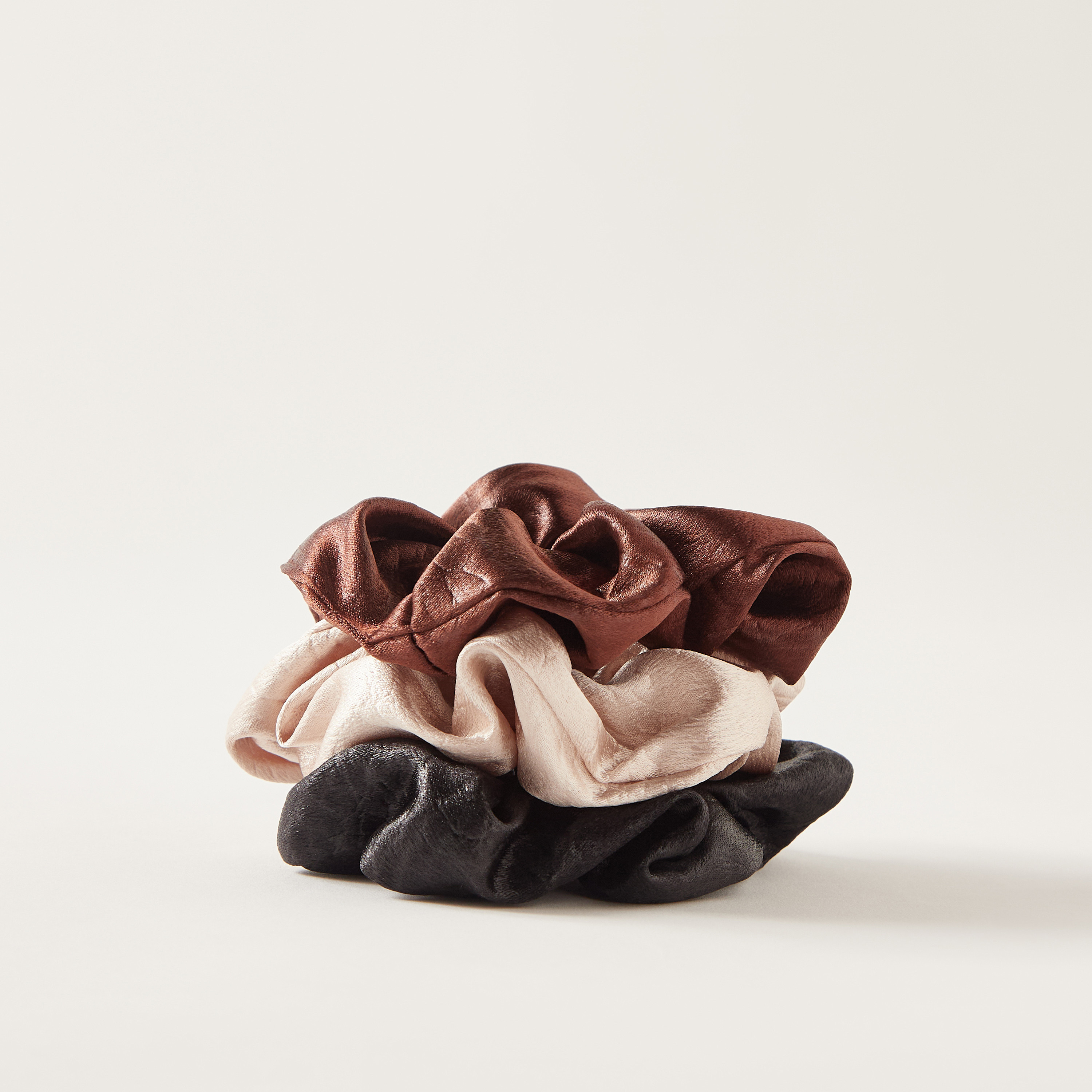 Solid Hair Scrunchies - Set of 3-women-hairaccessories-scrunchies-image-1