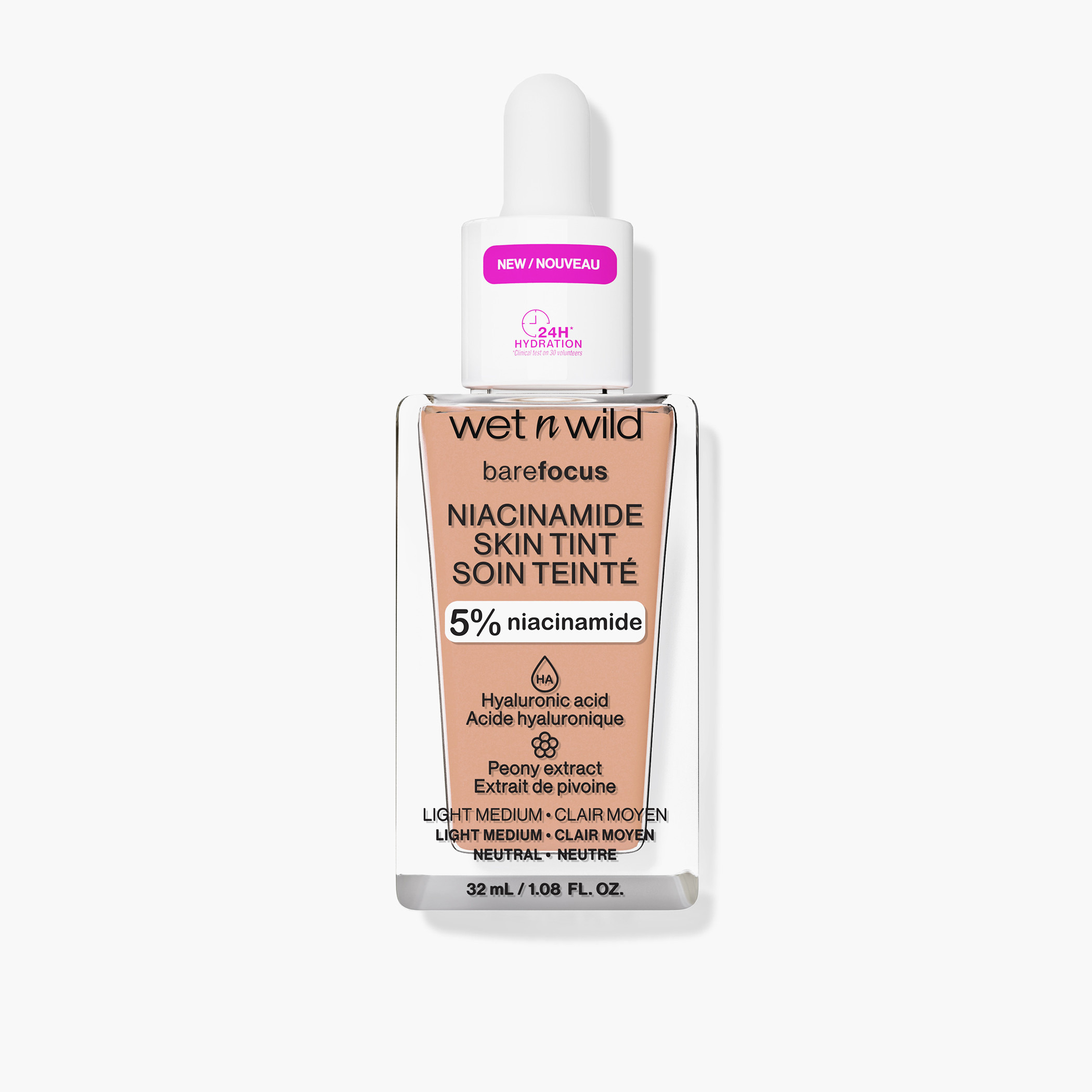 WetNWild Bare Focus Niacinamide Skin Tint - 32 ml-beautyandpersonalcare-makeup-face-foundations-image-1