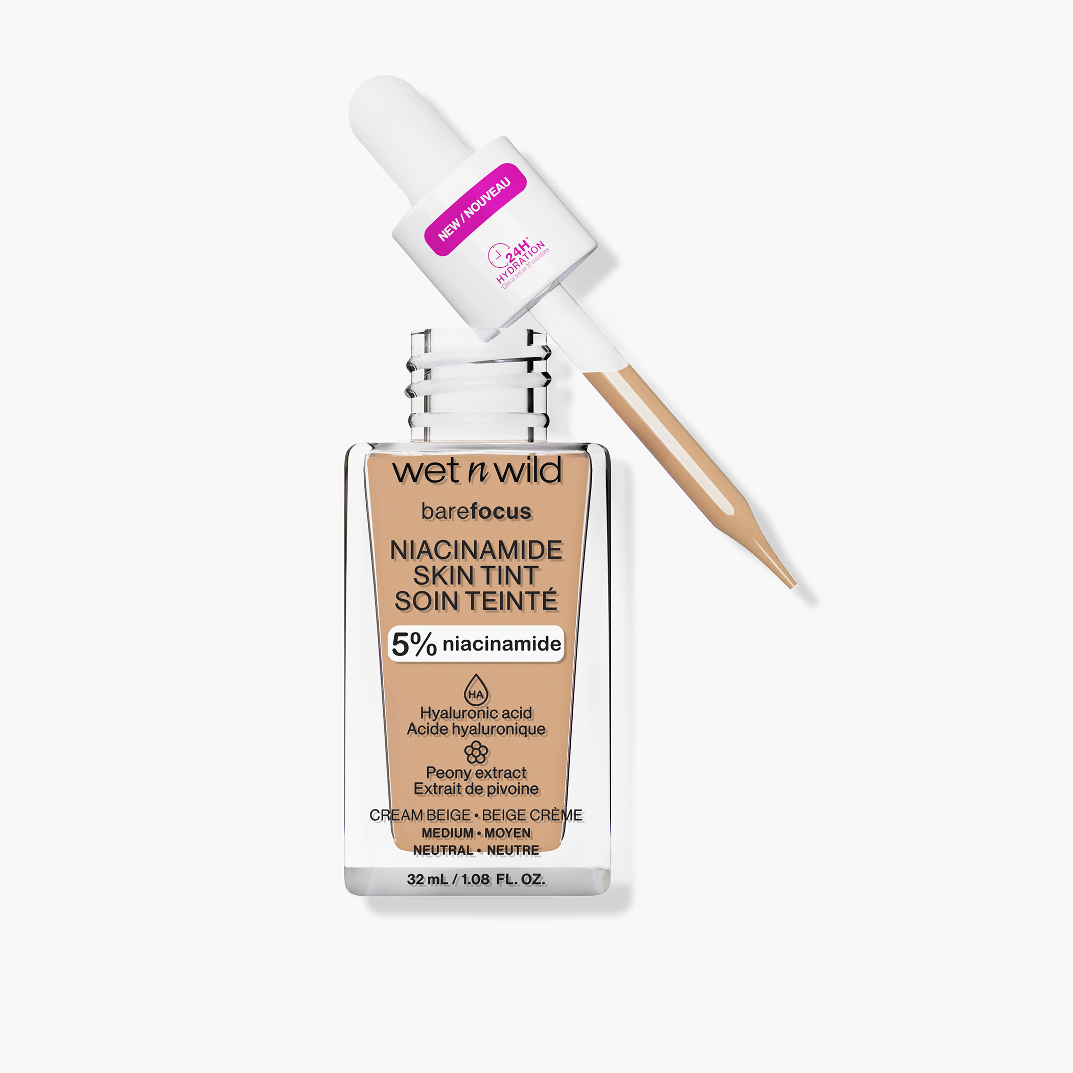 كريم أساس بير فوكس نياسيناميد من ويت آن وايلد - 32 مل-beautyandpersonalcare-makeup-face-foundations-image-4